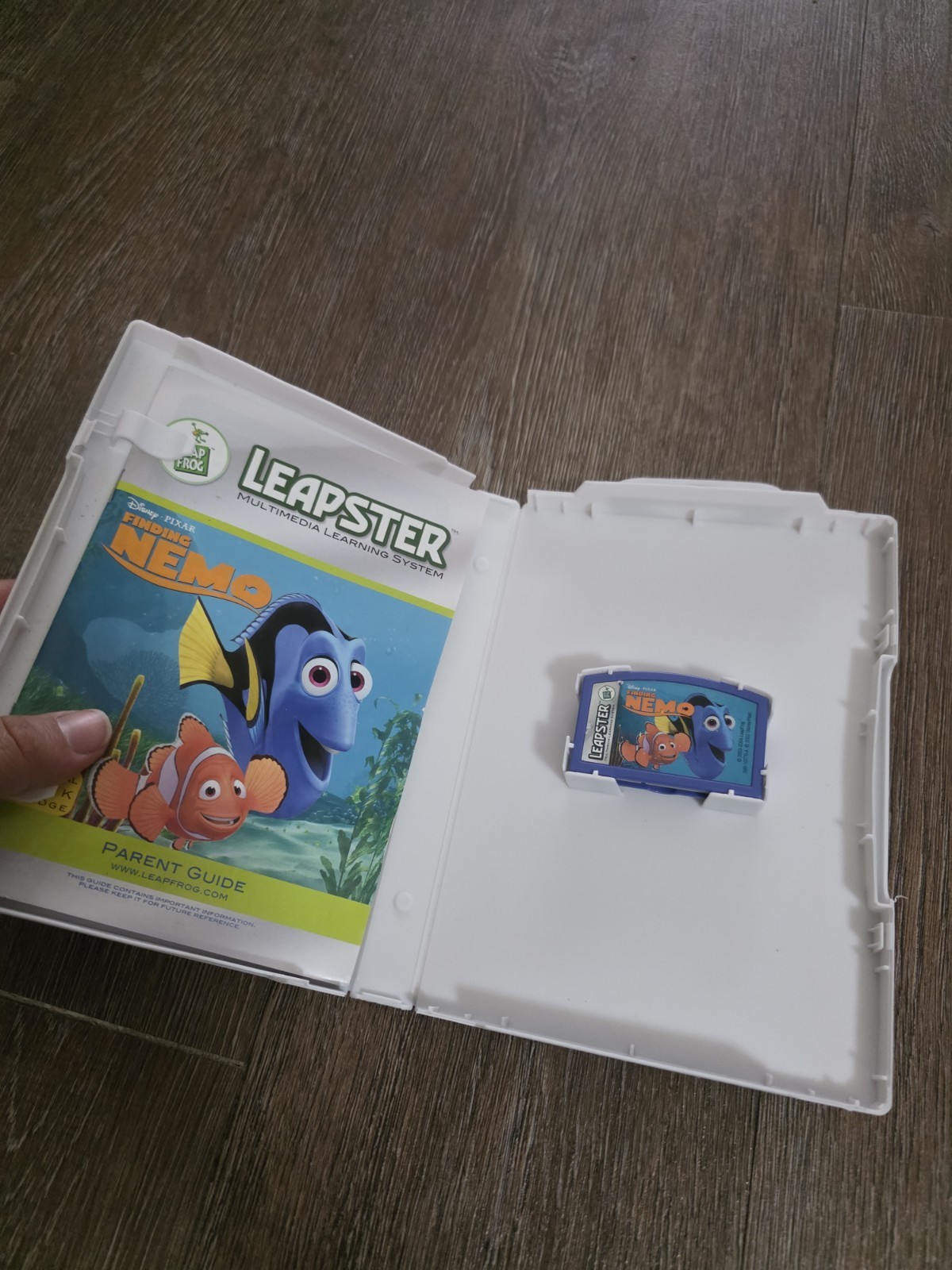Leapster Games Lot Cars, Creature Create, Finding Nemo Age 4-6 Years Pre K