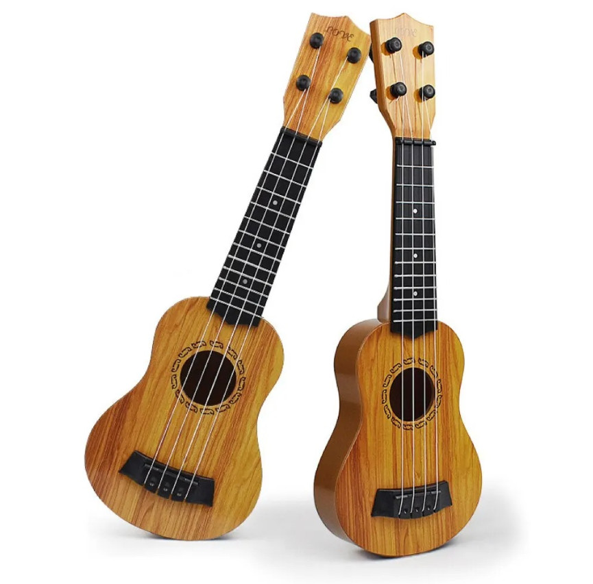 1pc 14in Kids Guitar Toy with Strings Beginner Instrument Educational Music