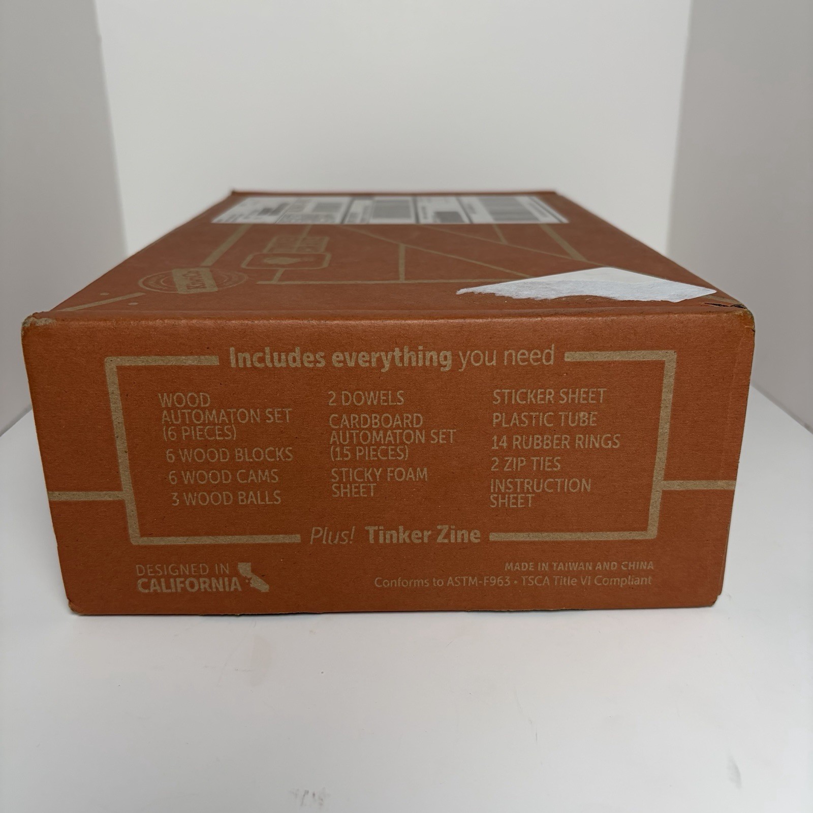 KiwiCo Tinker Crate Wooden Automaton Kit for Ages 9+ F1680-TAUT