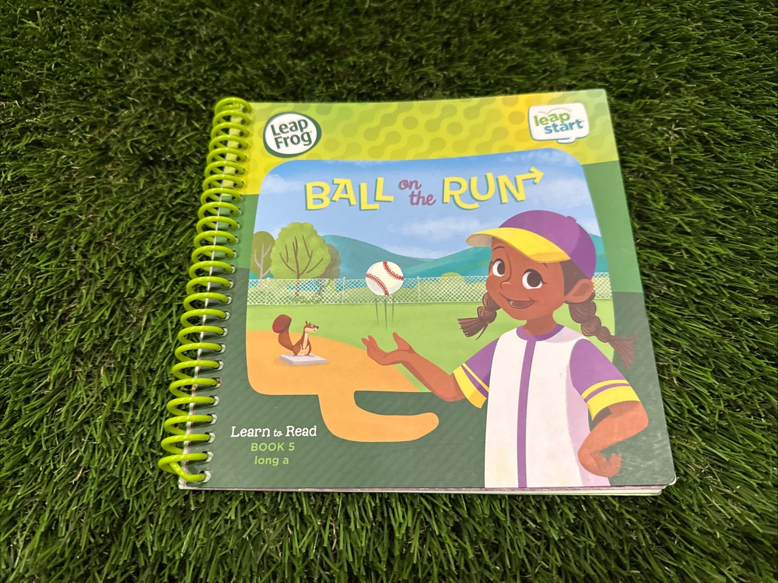 LeapFrog Leap Start Learn to Read book No. 5 — BALL ON THE RUN
