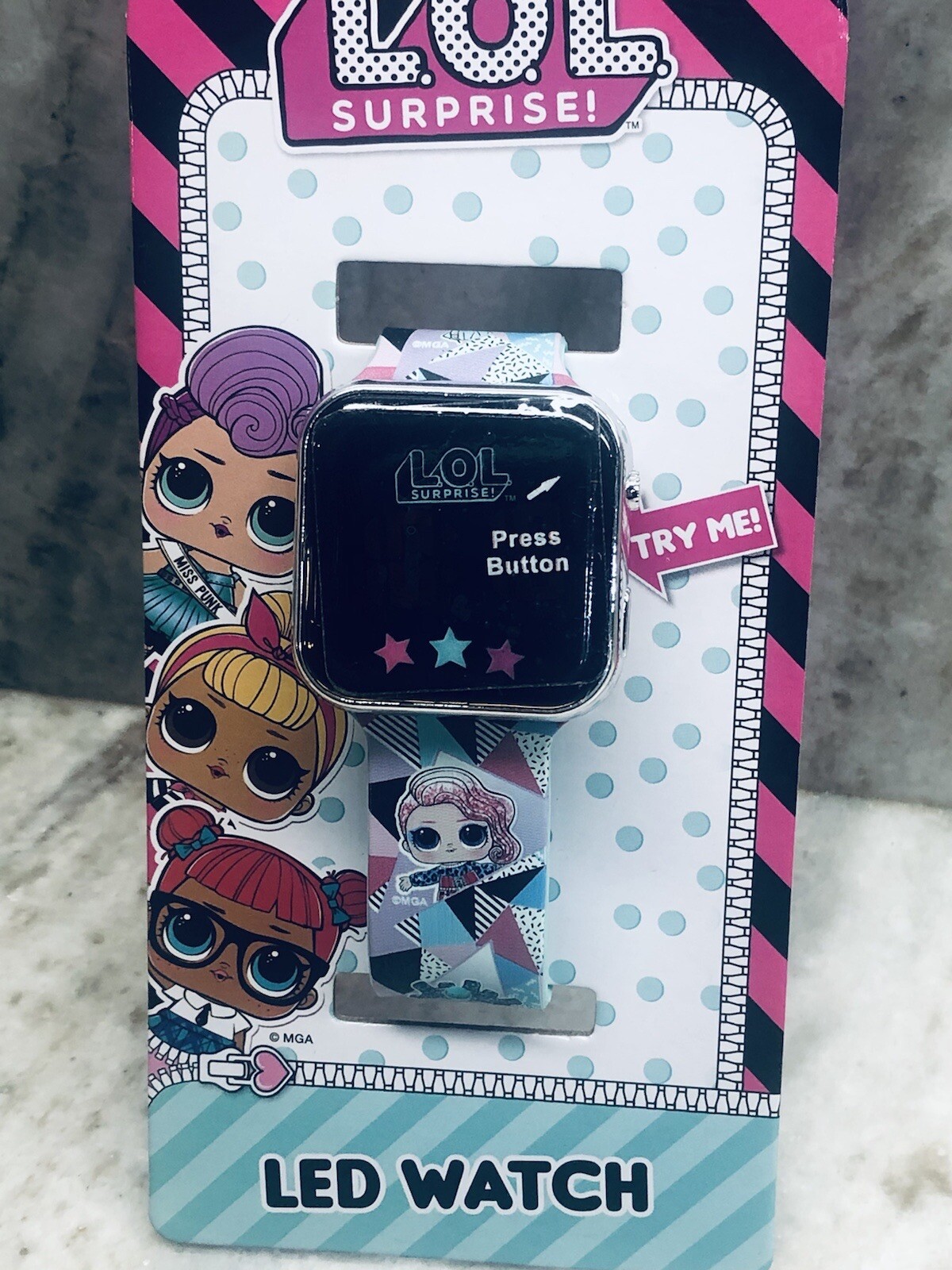 ShipN24Hours. New-LOL Surprise LED Watch for Kids. Collectible”Let’s Be Friends.
