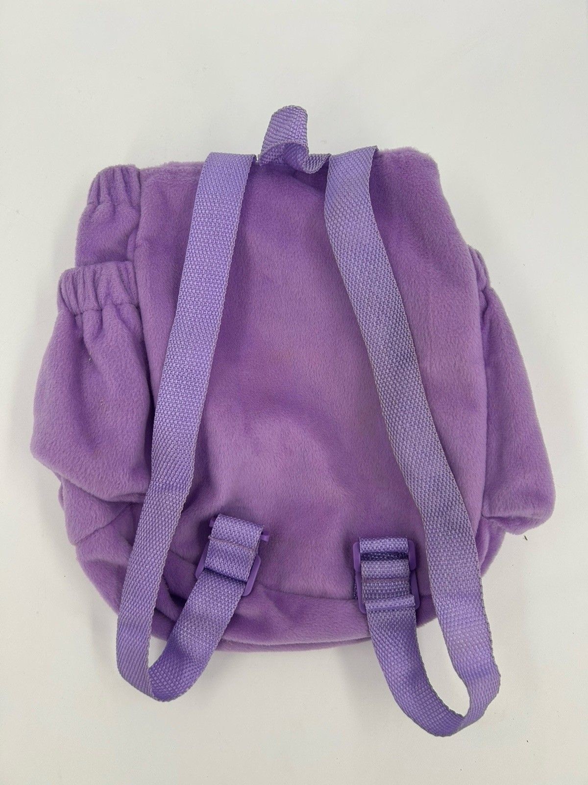 Nickelodeon Purple Dora The Explorer Mr. Face Plush 10″ Backpack Tote Mr. Map