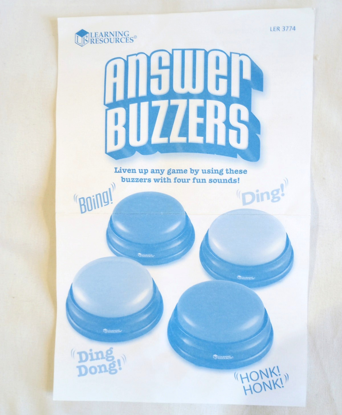 Learning Resources Highlights Answer Buzzers, Tested and Working
