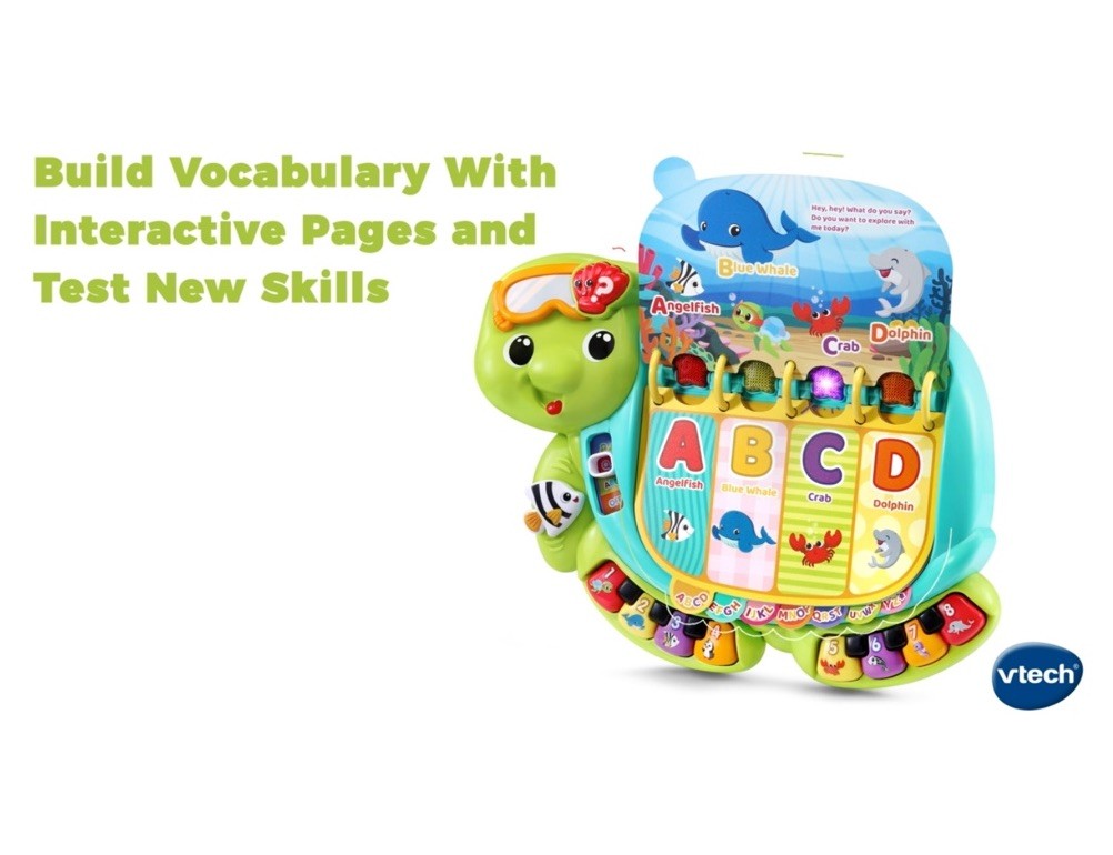 VTech Touch & Teach Sea Turtle Educational Toy Book