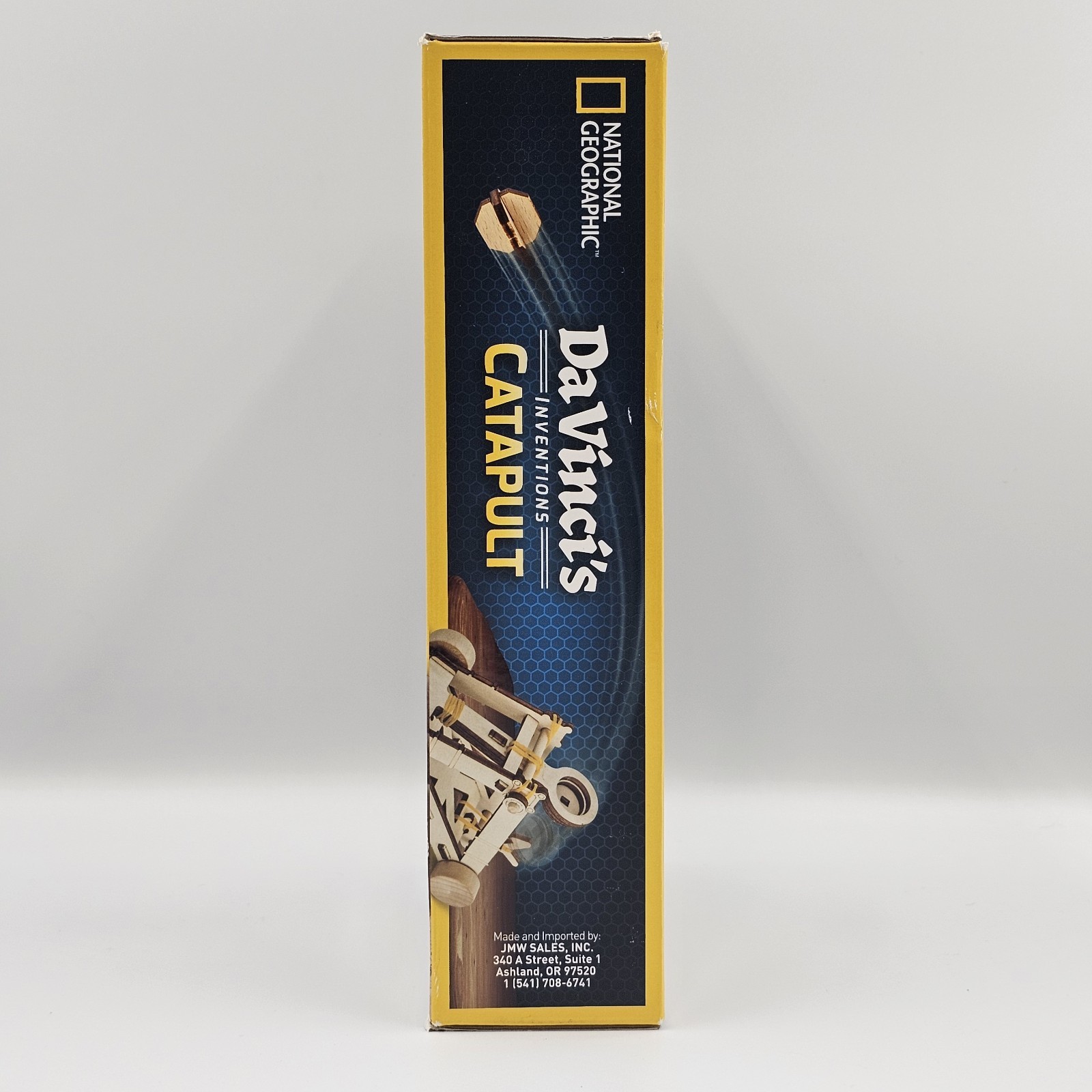 Stem Toy Da Vinci’s Inventions Wooden Catapult National Geographic Open Box (B)