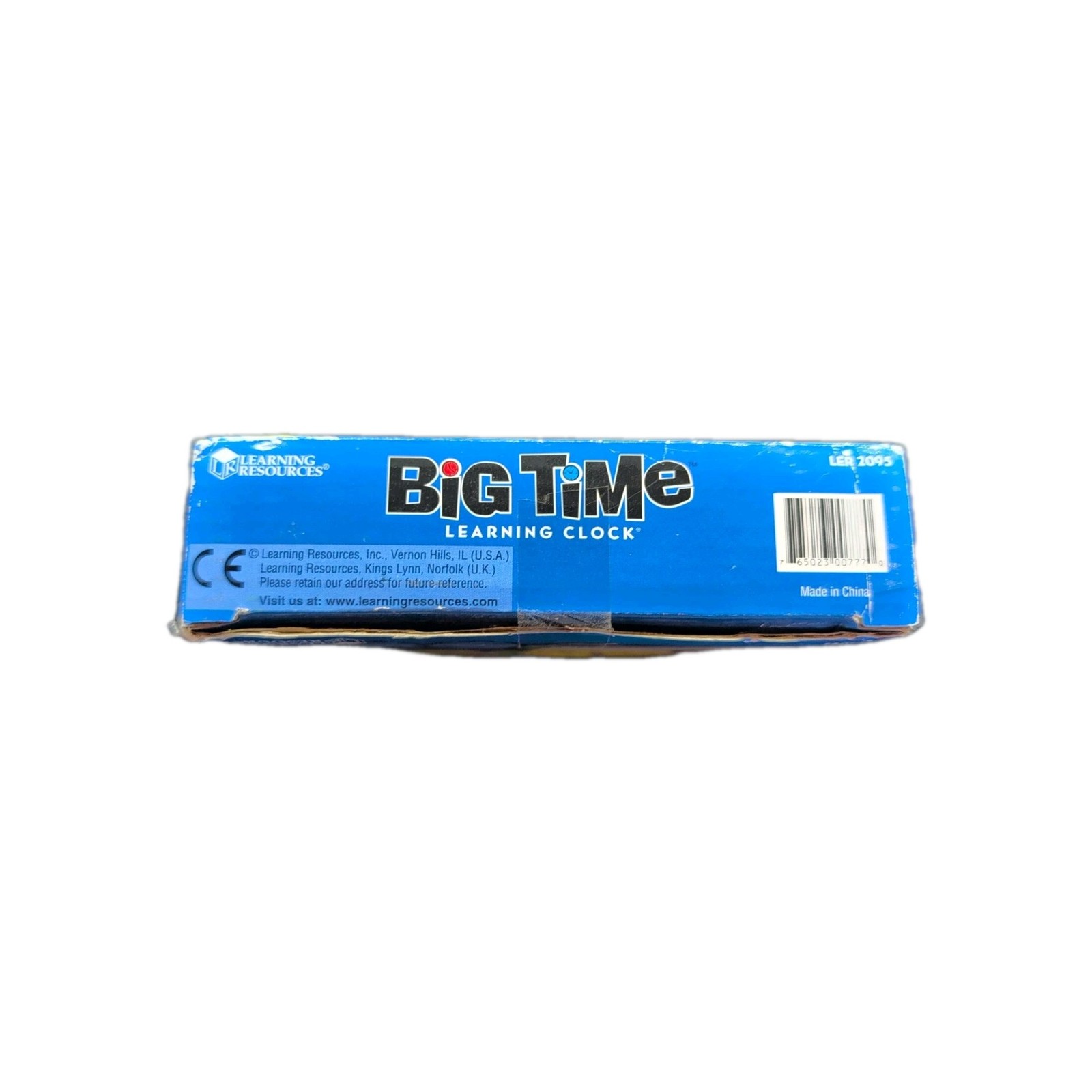Learning Resources Big Time Student Clock, Teaching & Demonstration Clock, 12