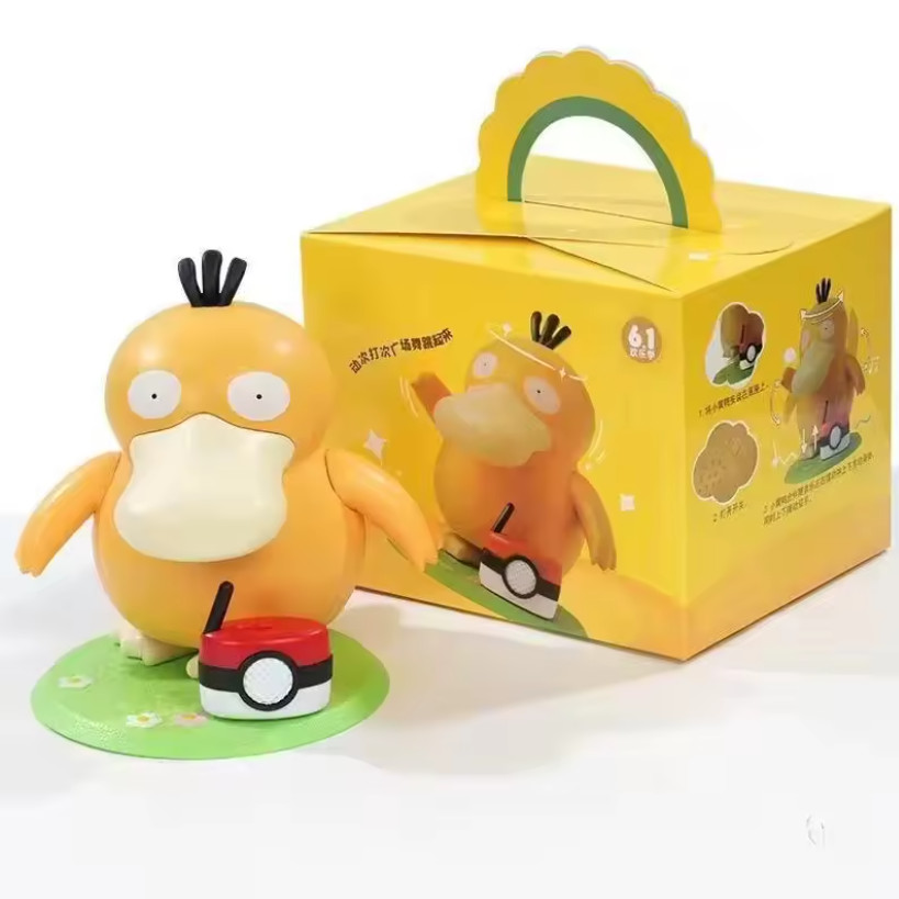KFC Dancing Psyduck Toy Duck Square Dance Music Box Action Figure Gift ******
