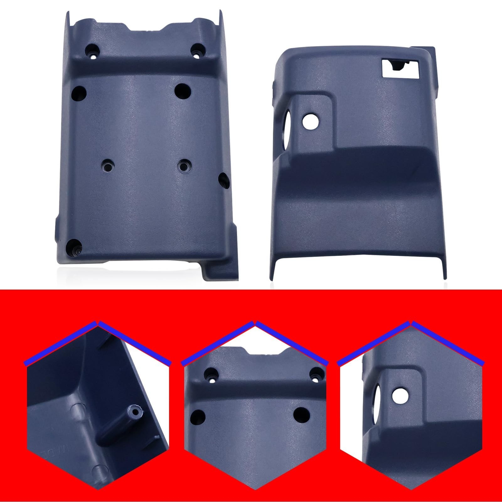 SMMS 1 Pair Steering Column Cover Fits for Toyota Hilux for Toyota Pickup 197…