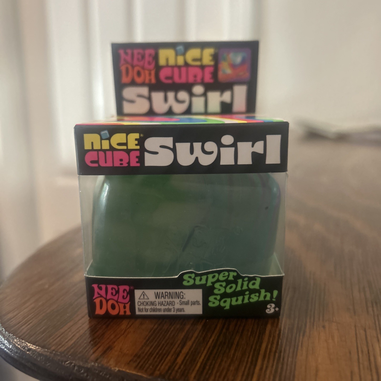 NEW NeeDoh Nice Cube SWIRL Squishy Sealed