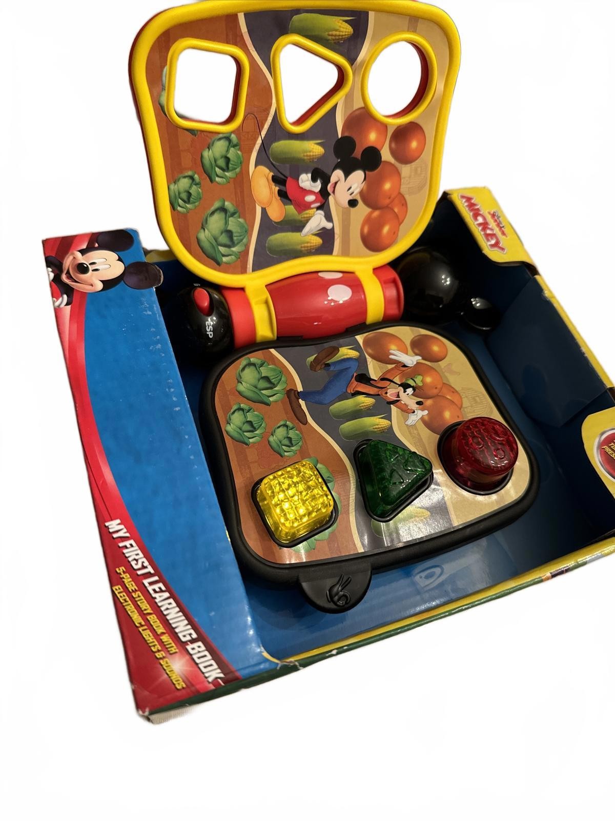 Disney My First Learning Book Age 12M+ 907876 Battery Included! Lights/sounds