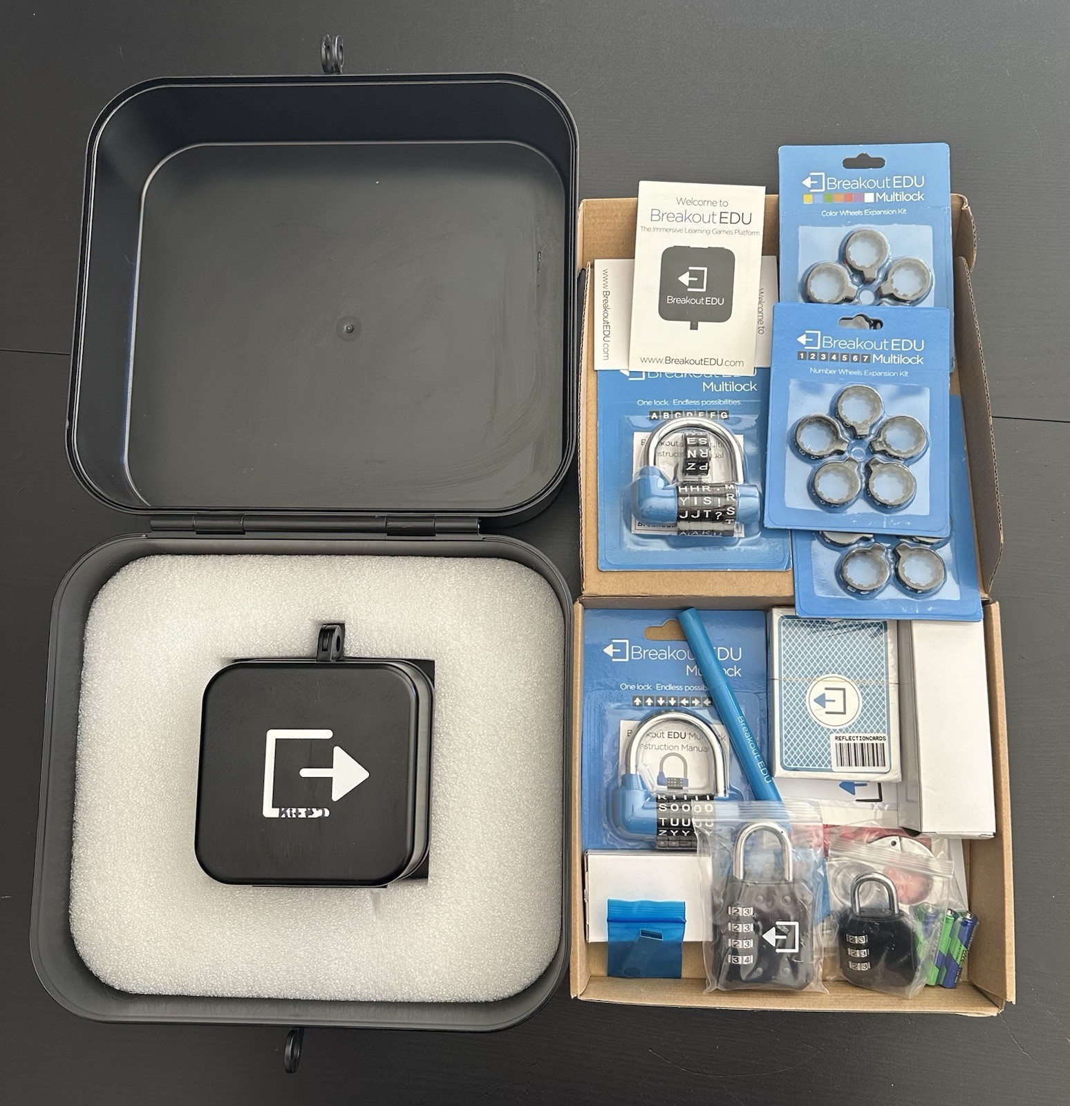 Breakout Edu Kit Educational Game for Teamwork and Problem Solving