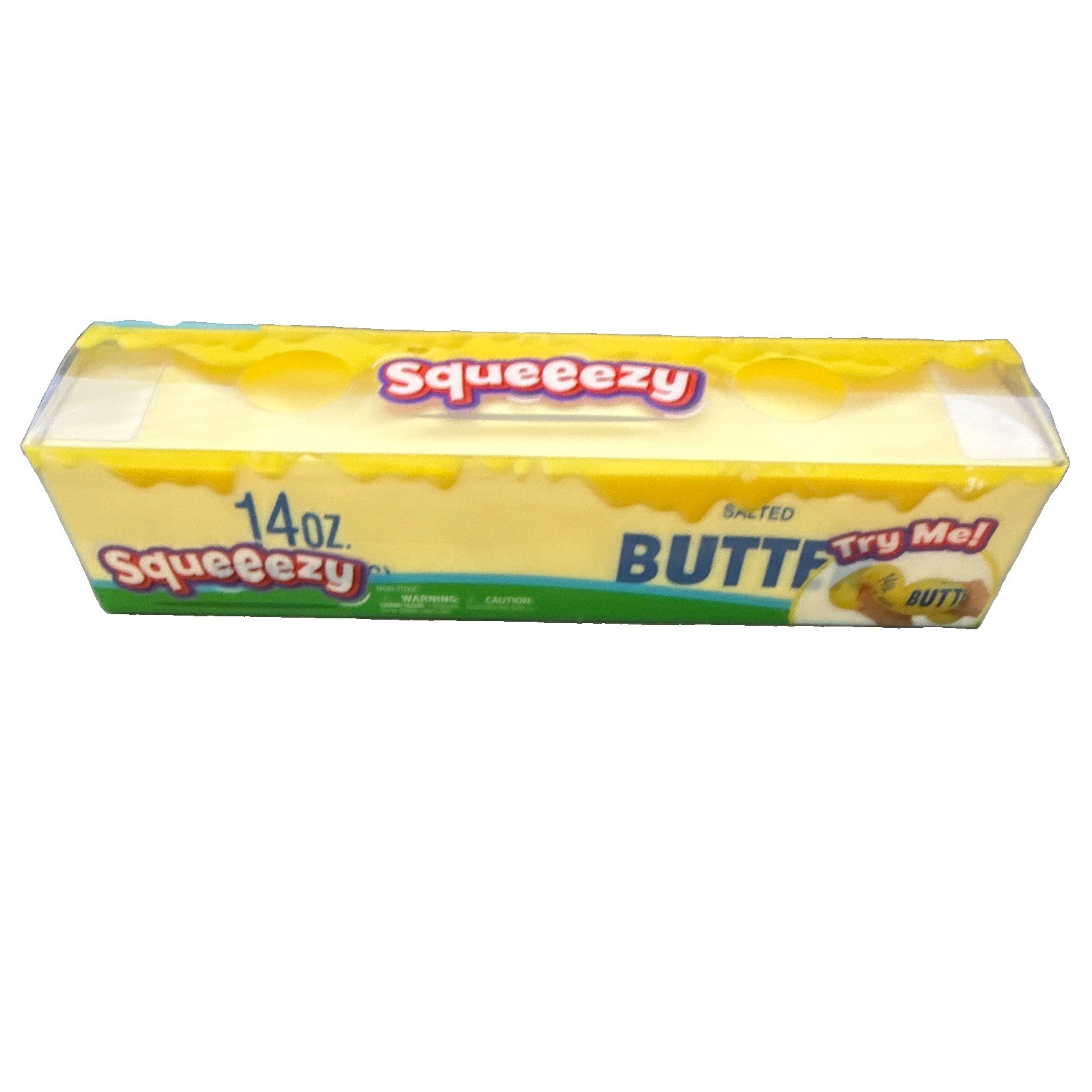 Squeezy Butter Scented 14oz Yellow Tactile Squeeze Toy Age 17+ Adults