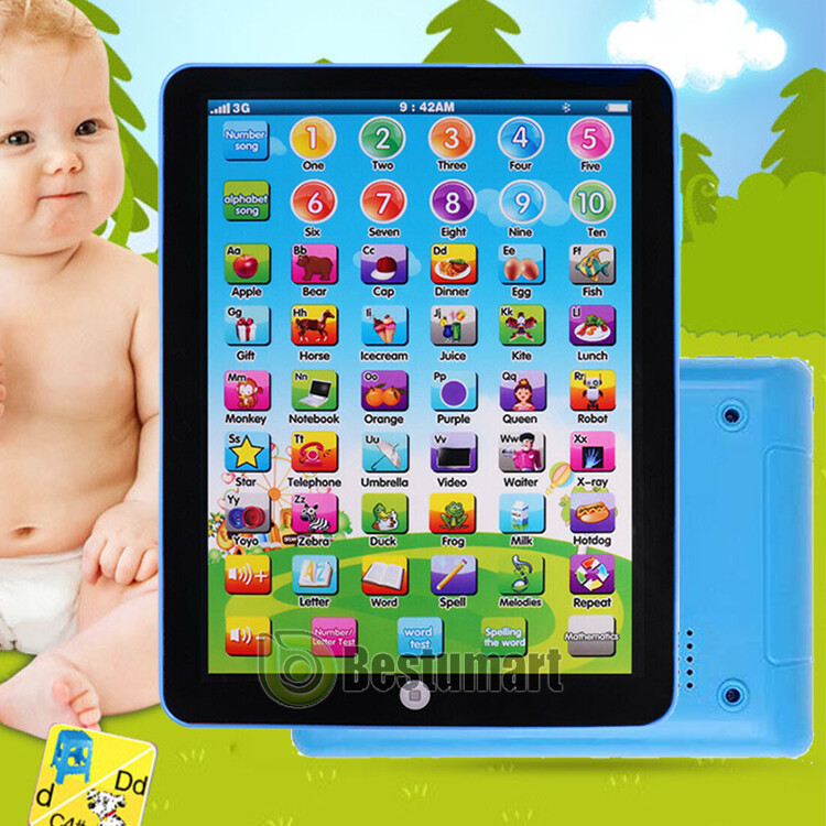 Educational Learning Toy Pad Gift for Kids Age 2 3 4 5 6 7 8 Year Old Boys Girls