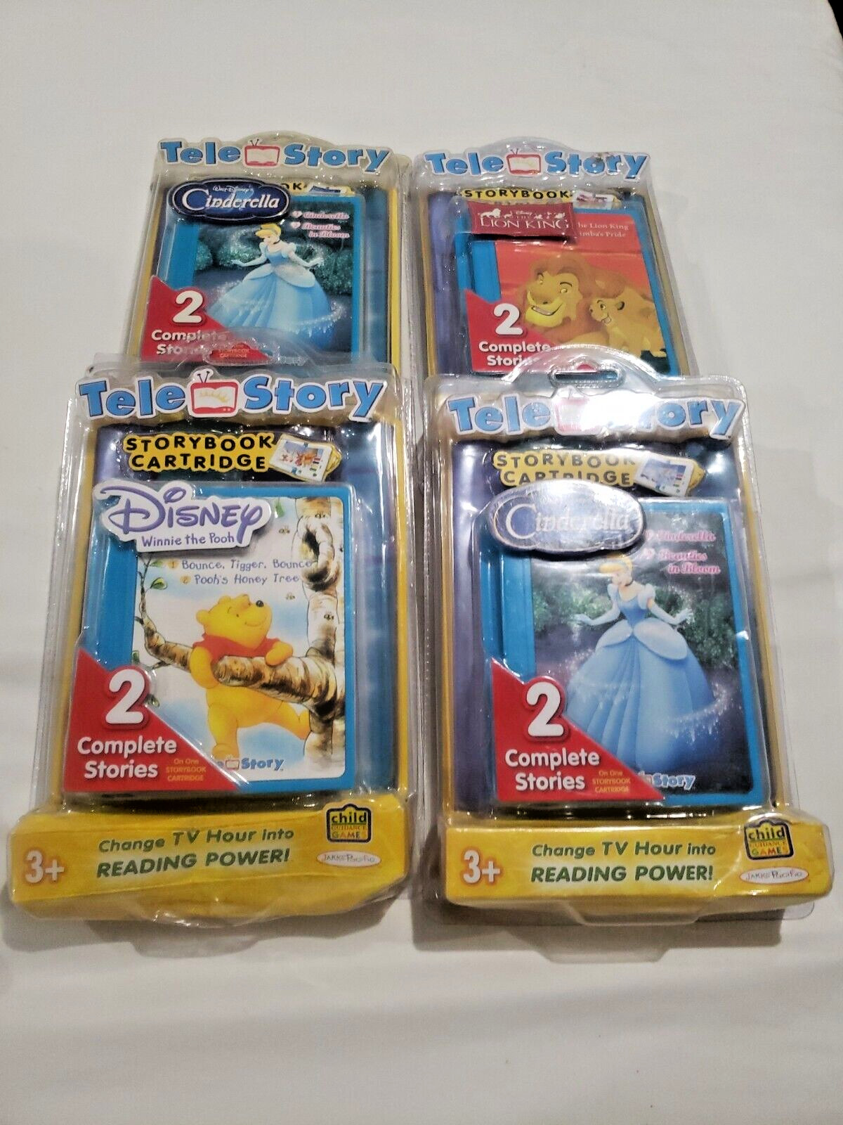 Tele Story Interactive Story Book System Stories Dora Cinderella Lion King Pooh
