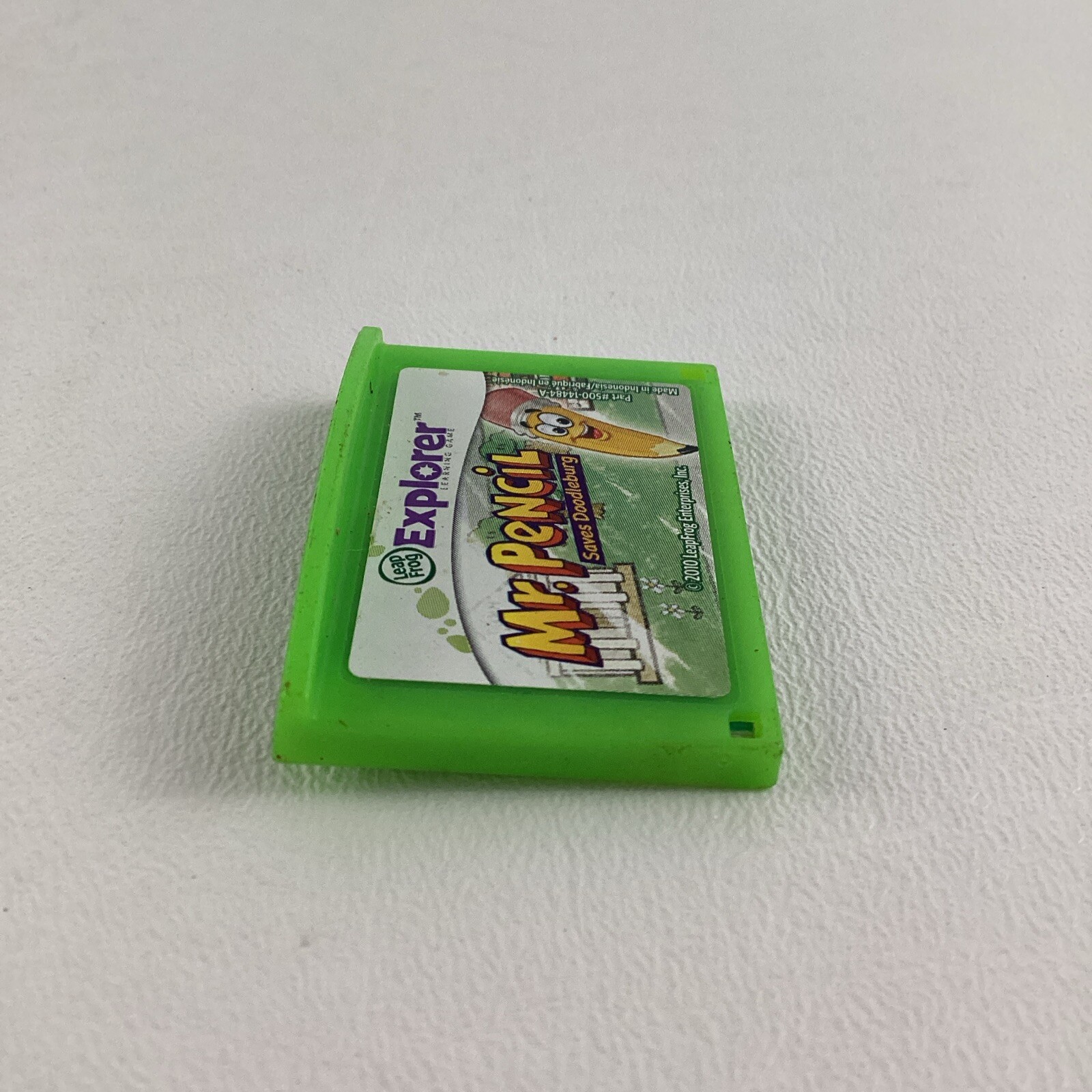 Leap Frog Explorer Game Cartridge Mr. Pencil Saves Doodleburg Learning Game 2010