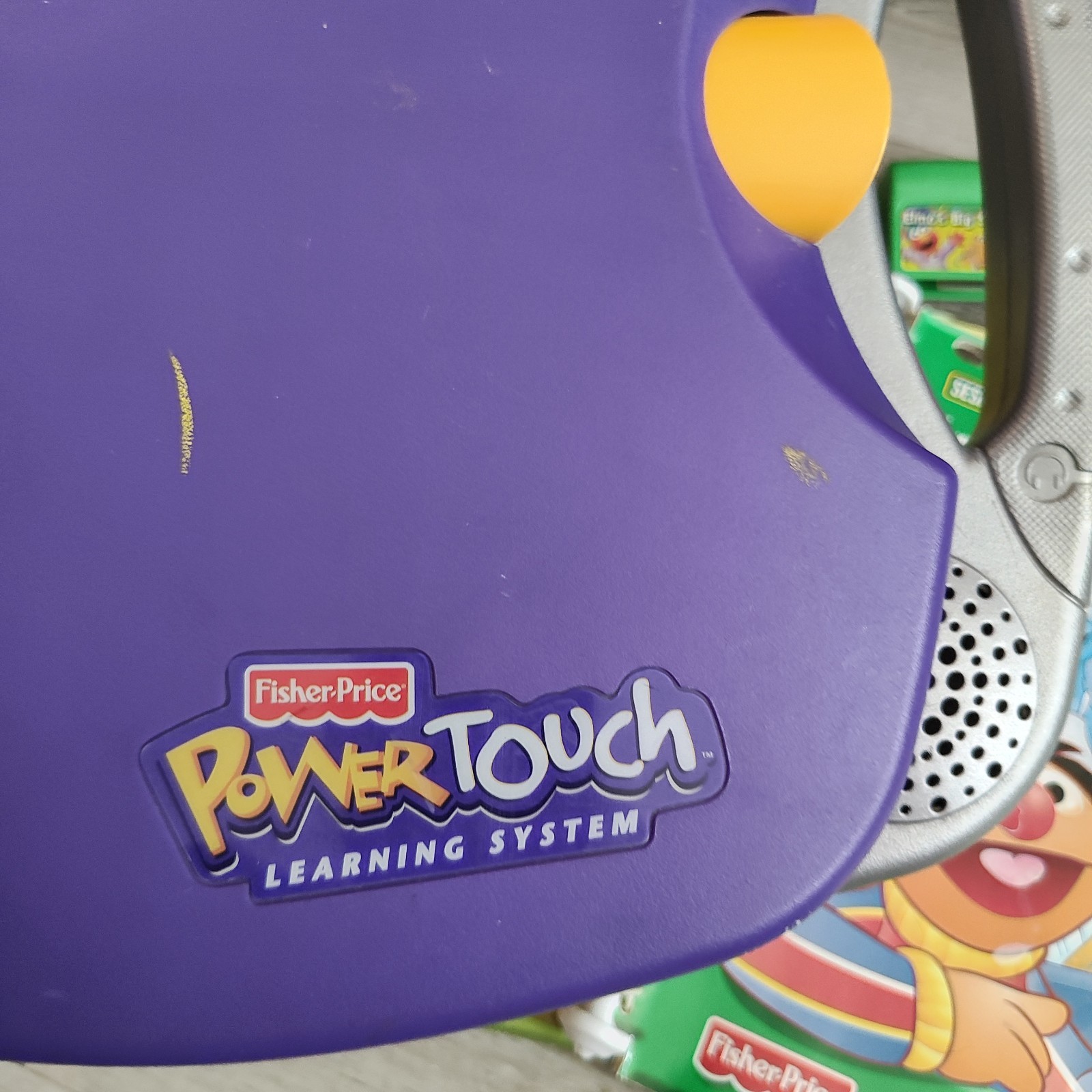 Fisher Price Power Touch Learning System Bundle 5 Books And Cartridges Works
