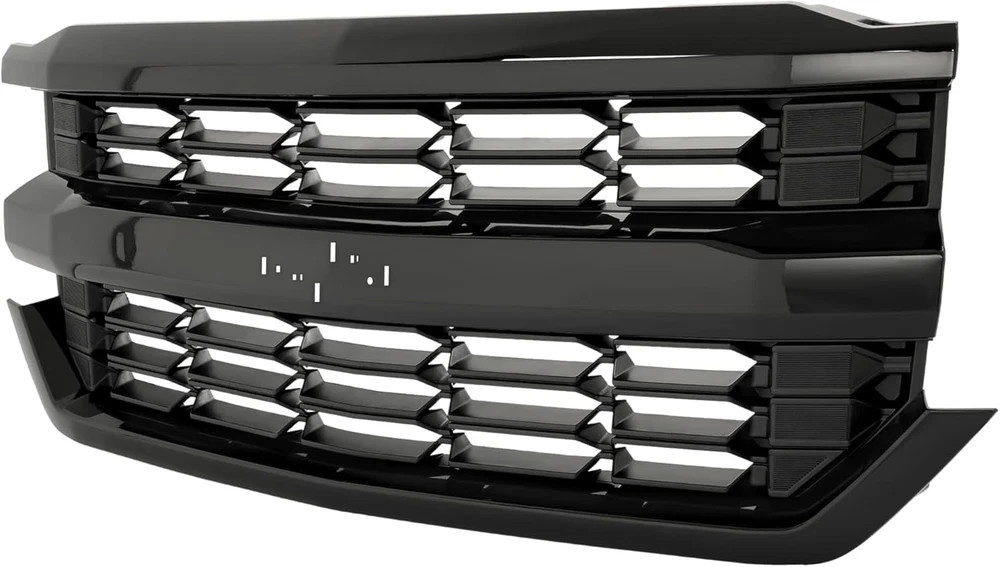 Front Grille Assembly Compatible with 2016-2019 Chevy Chevrolet Silverado 150…