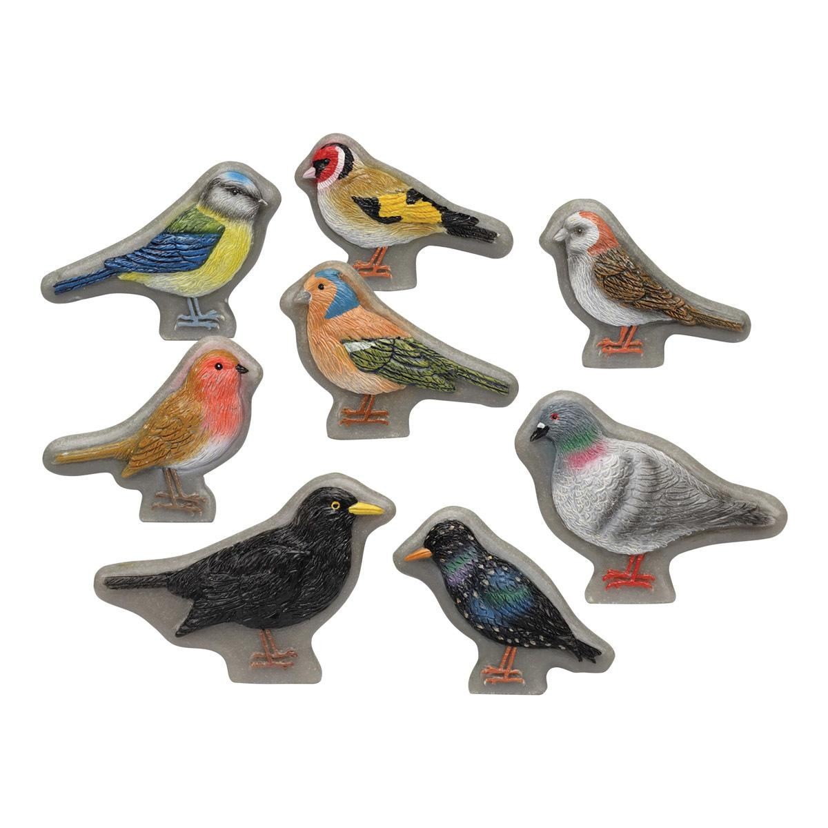 Yellow Door Sensory Play Stones: Birds – Set of 8