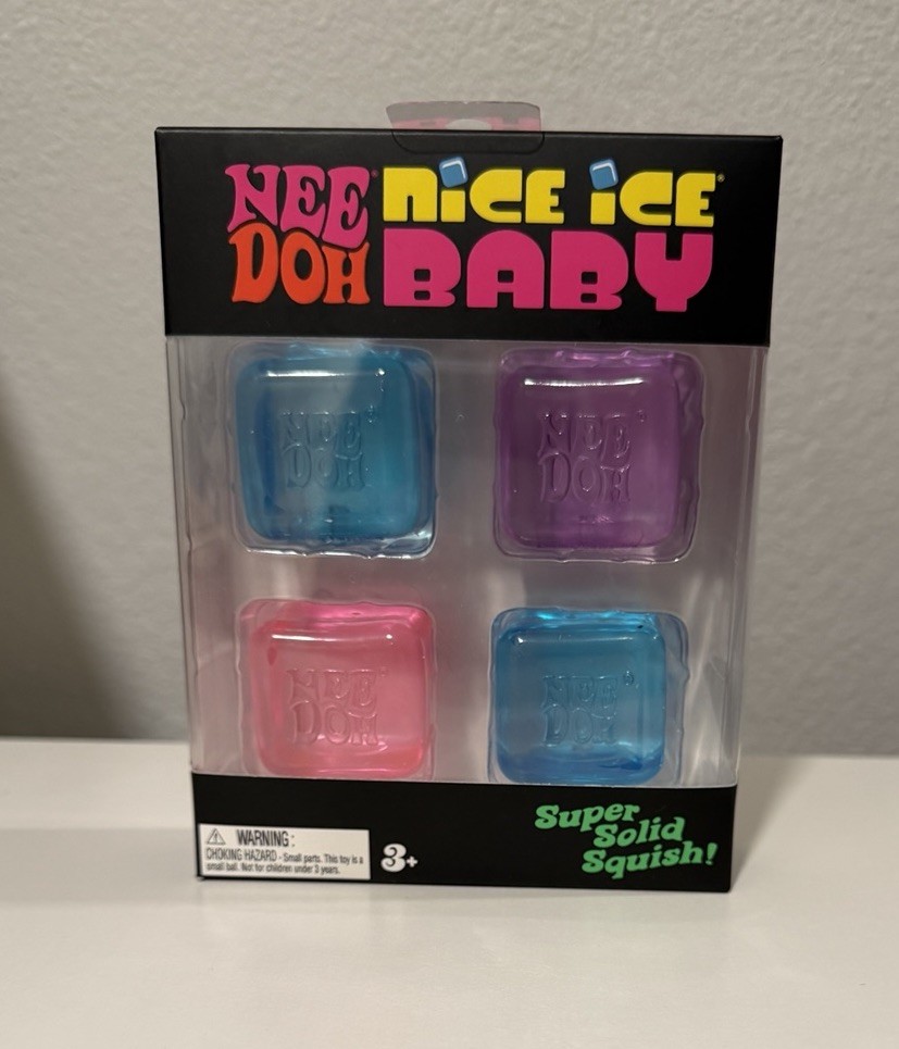 Needoh Nice Ice Baby 4 Pack BRAND NEW 100% authentic- Nee Doh