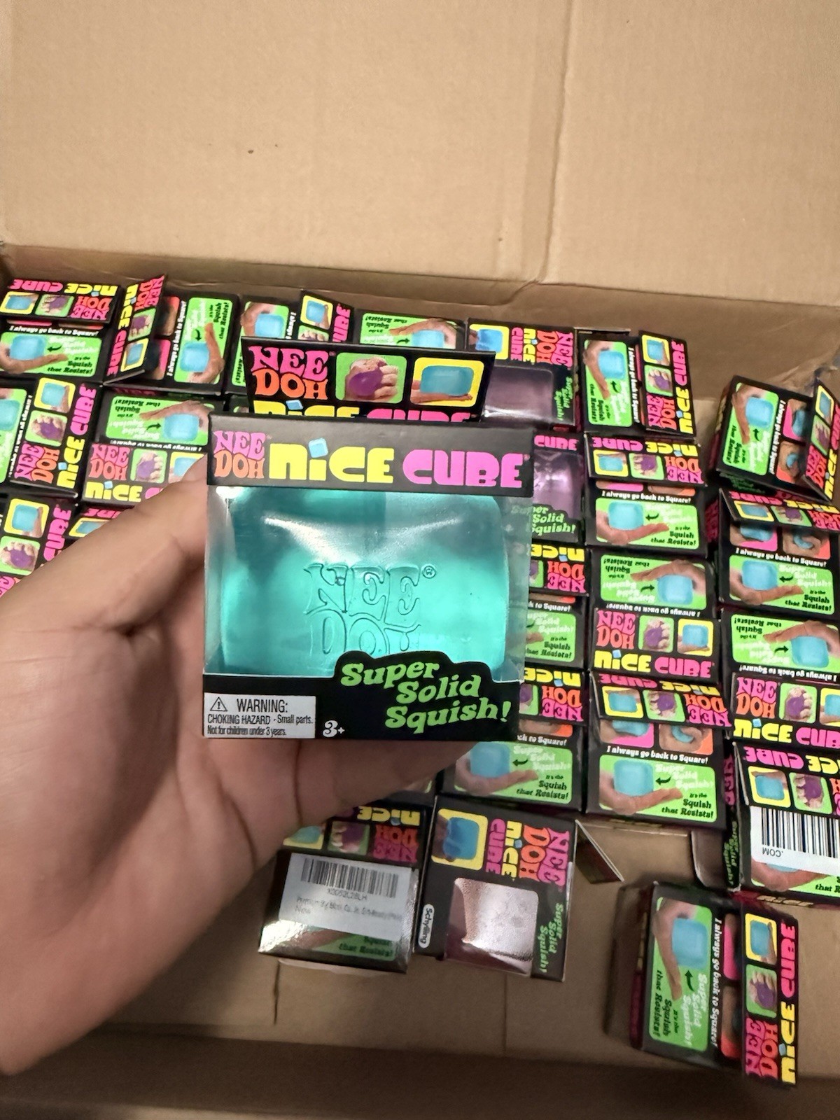 🧊NEEDOH NICE CUBE BLUE,PINK,or PURPLE AUTHENTIC NEW!🧊
