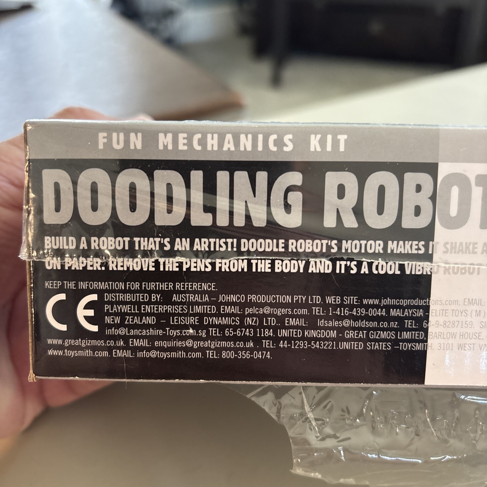 4M KidzRobotix Doodling Robot DIY Science Engineering Robotics SEALED New Kit