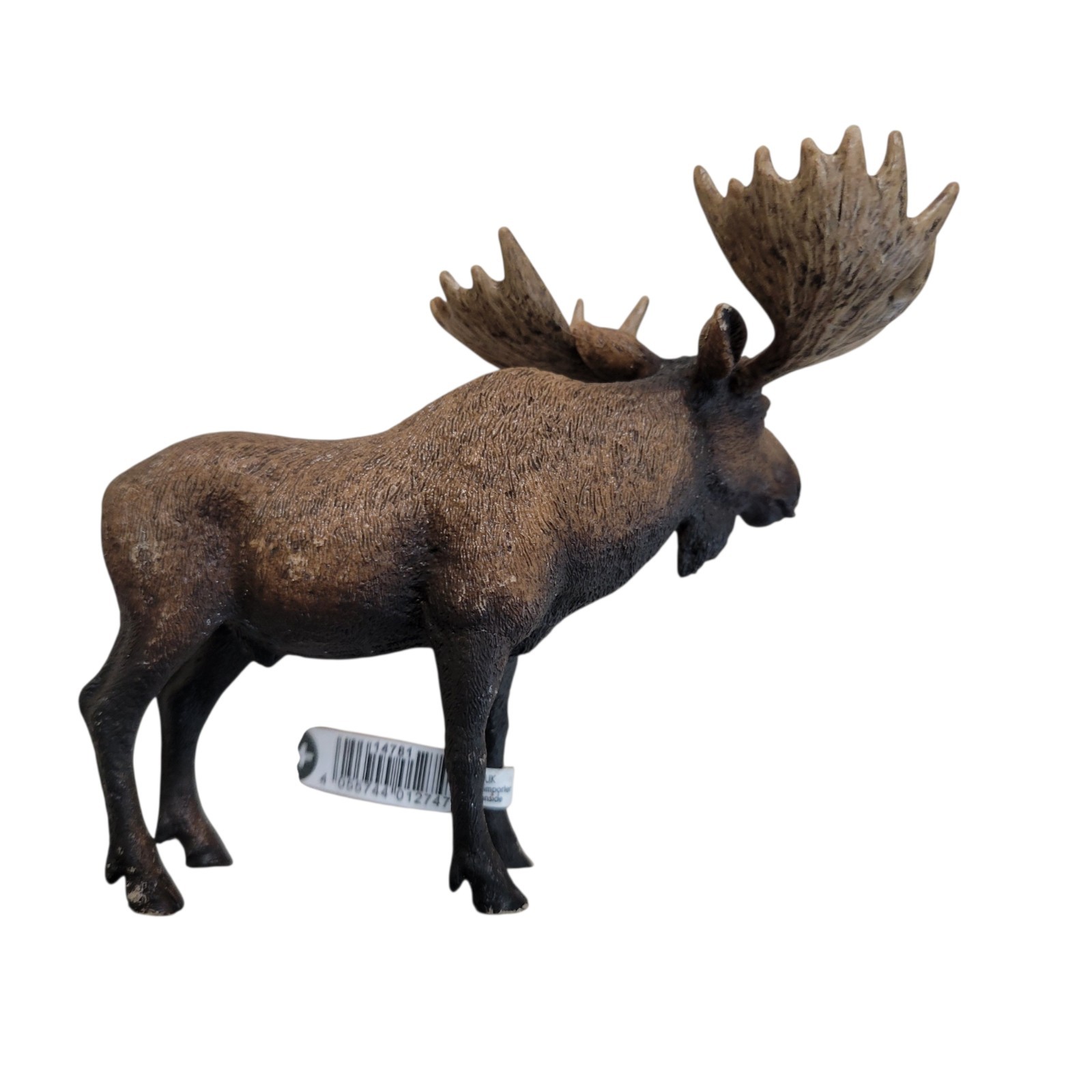 Schleich Moose Bull Action Figure Brown Wild Life Toy Figurine 14781 New