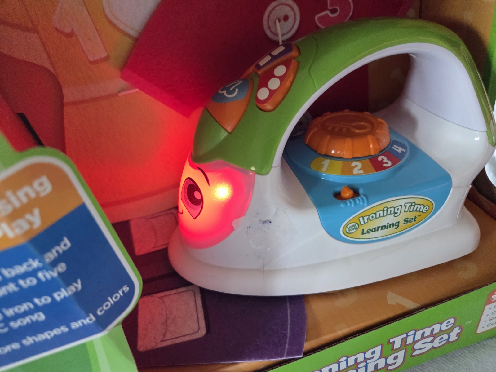 New LEAPFROG Ironing Time Learning Set – Motion-Sensing Play Toy 18mo+ Works
