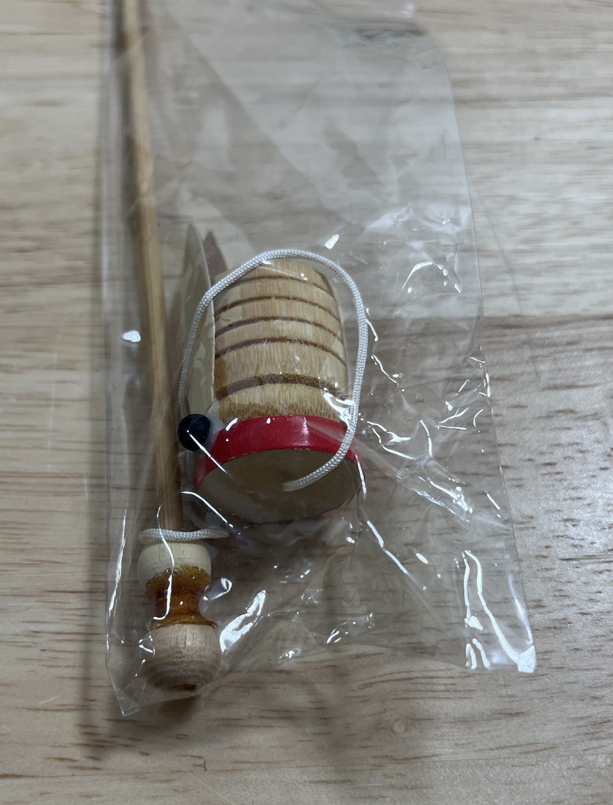 Traditional Chinese Bamboo Wood Cicada Toy Noisemaker – For Children