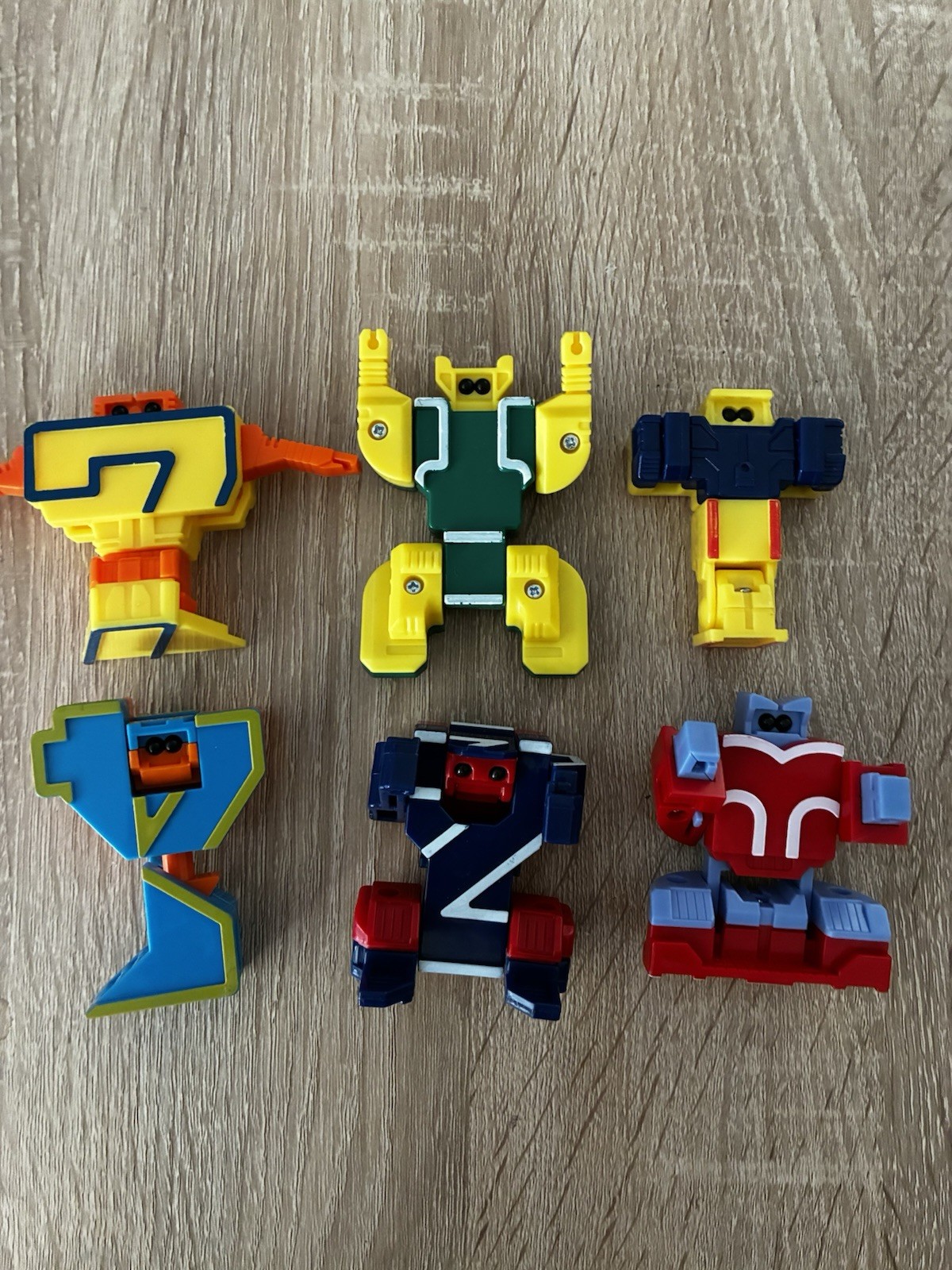 Vintage Lakeshore Learning Alpha-Bots and Number-Bots Transforming Robot Figures