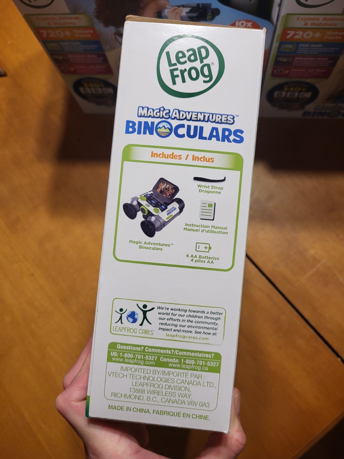 Leap Frog Magic Adventures Binoculars Learning Interactive Camera Game Quiz BBC
