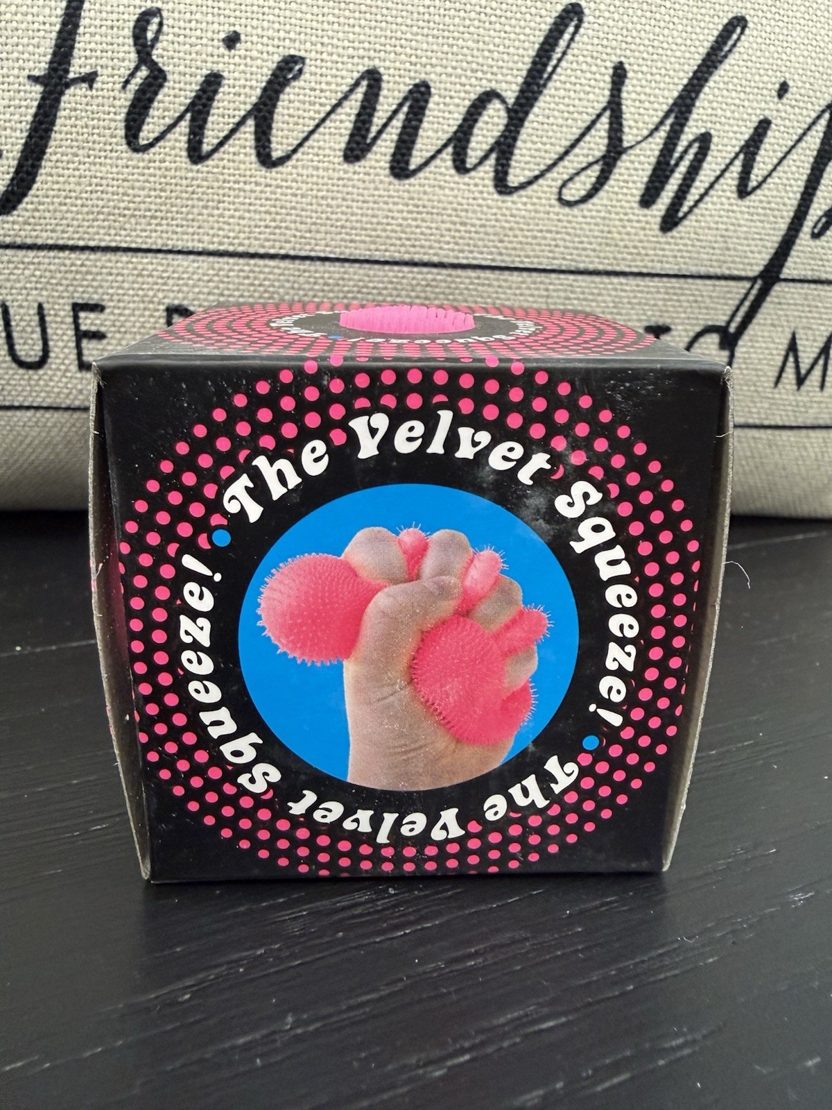 NEW Pink Needoh FUZZ BALL Nee Doh Squishy NEE-DOH Fuzzball AUTHENTIC US Squeeze