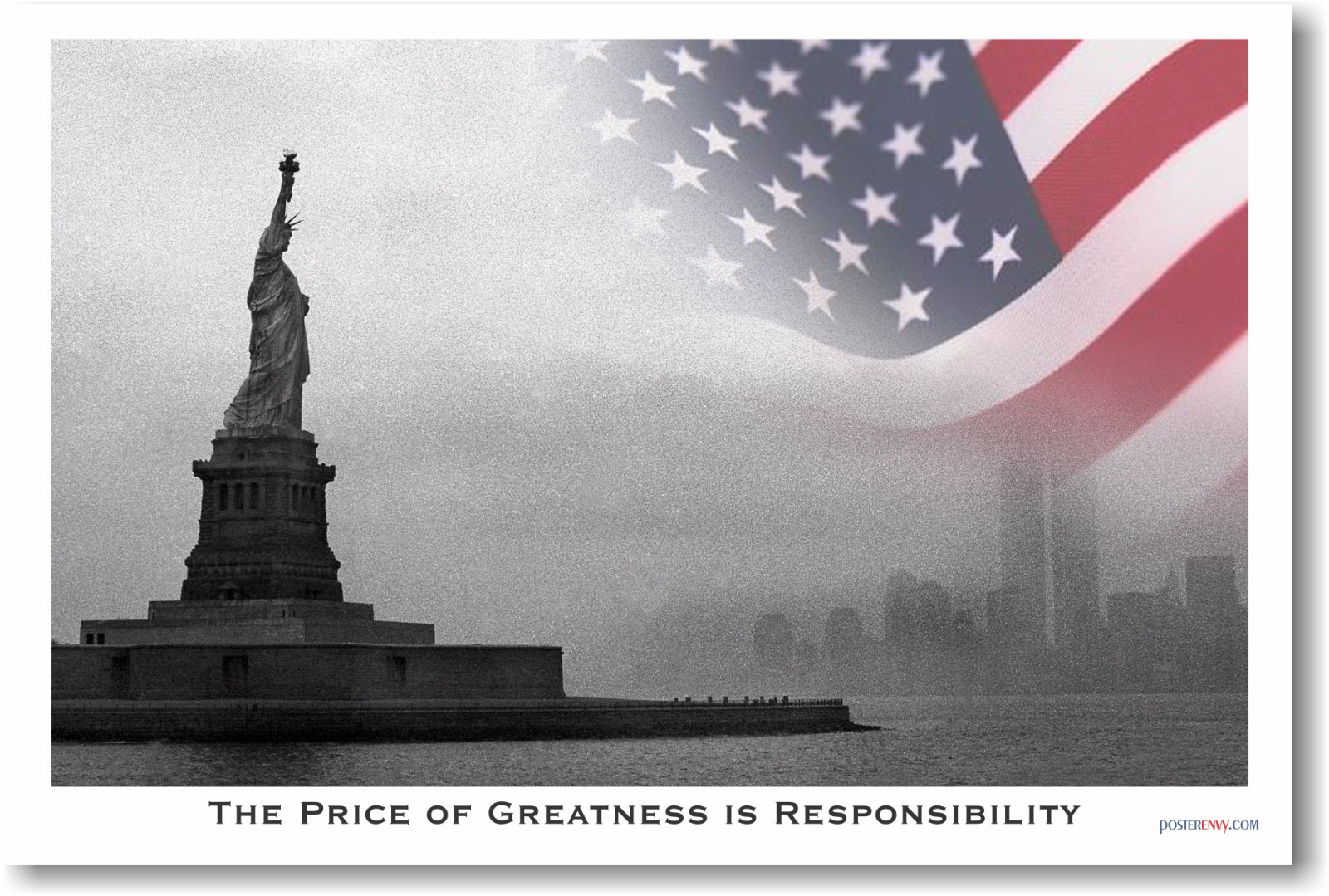 Price of Greatness – Statue Liberty Patriotic POSTER