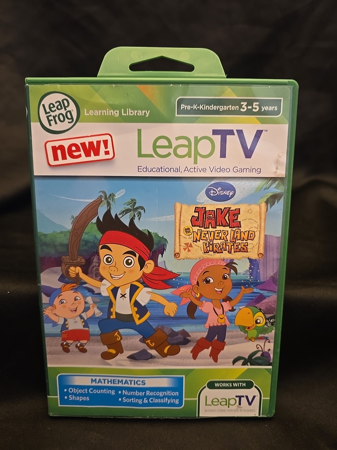 Leap Frog Leap TV Jake Never Land Pirates Game Complete