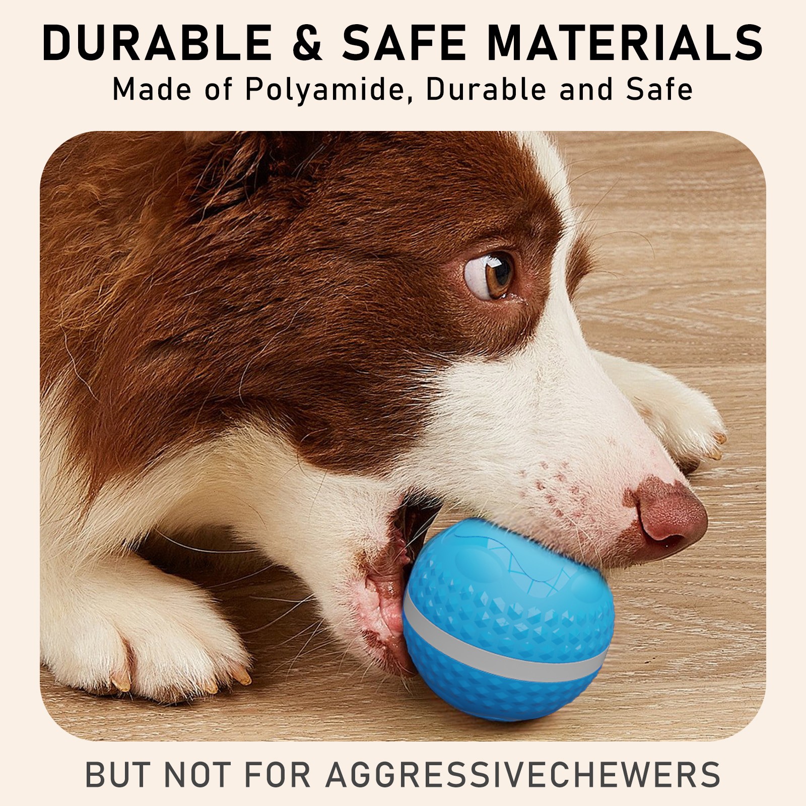 Smart Interactive Dog Toys, Automatic Moving Ball With Lighting Modes, Interact