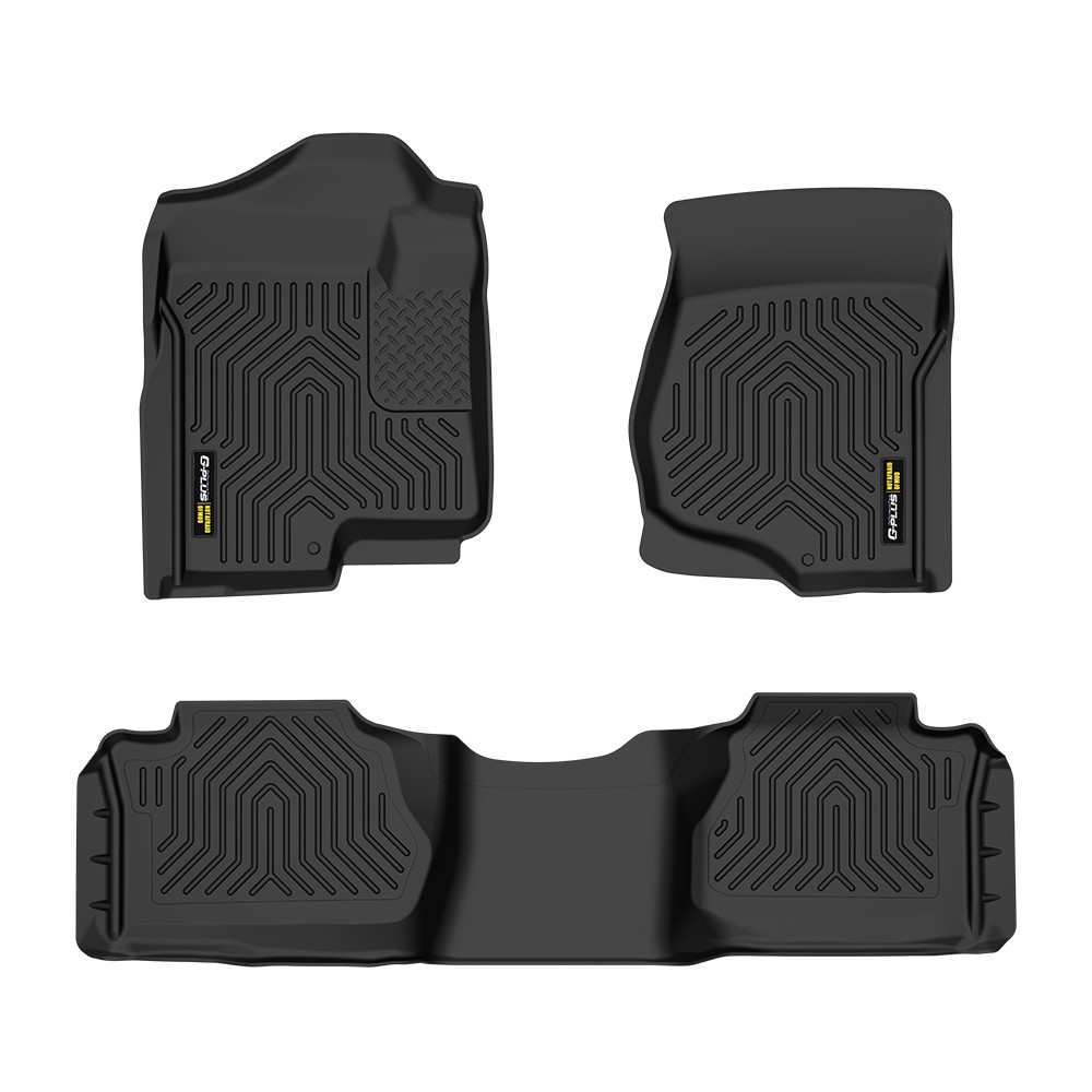 3PC Floor Mats Fits 2007-2013 Chevrolet Silverado & GMC Sierra 1500 2500 3500 US