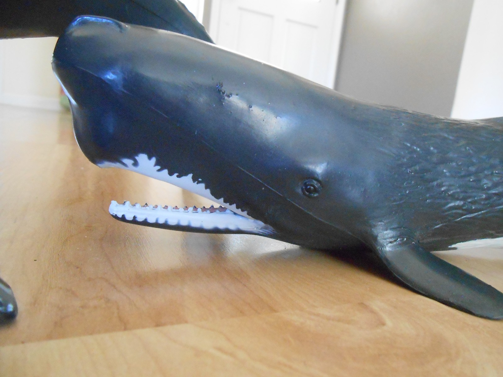 1991 Safari Rubber Humpback Whale 1992 Sperm & Calf Monterey Bay Aquarium