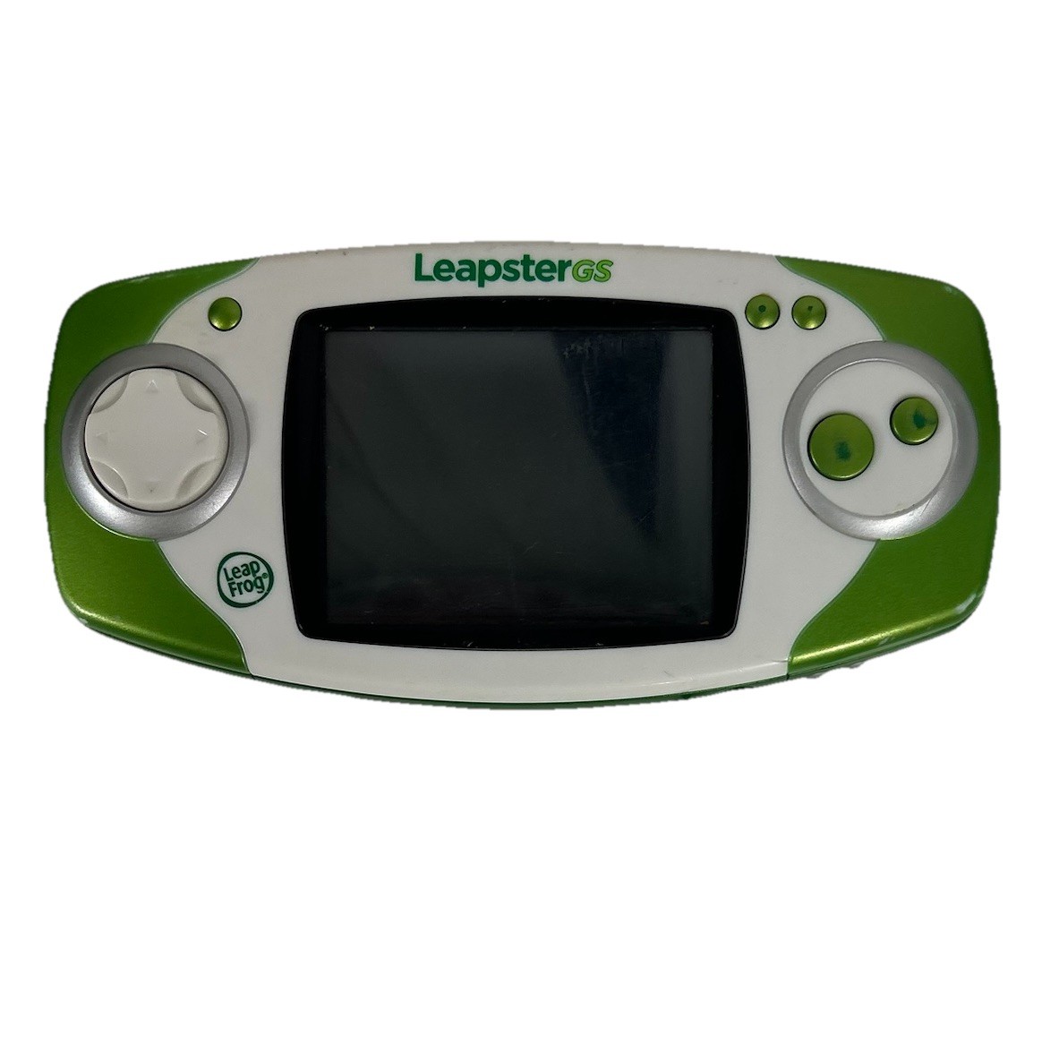 LEAPFROG LEAPSTER GS Green Game Console & Camera Tested & Working