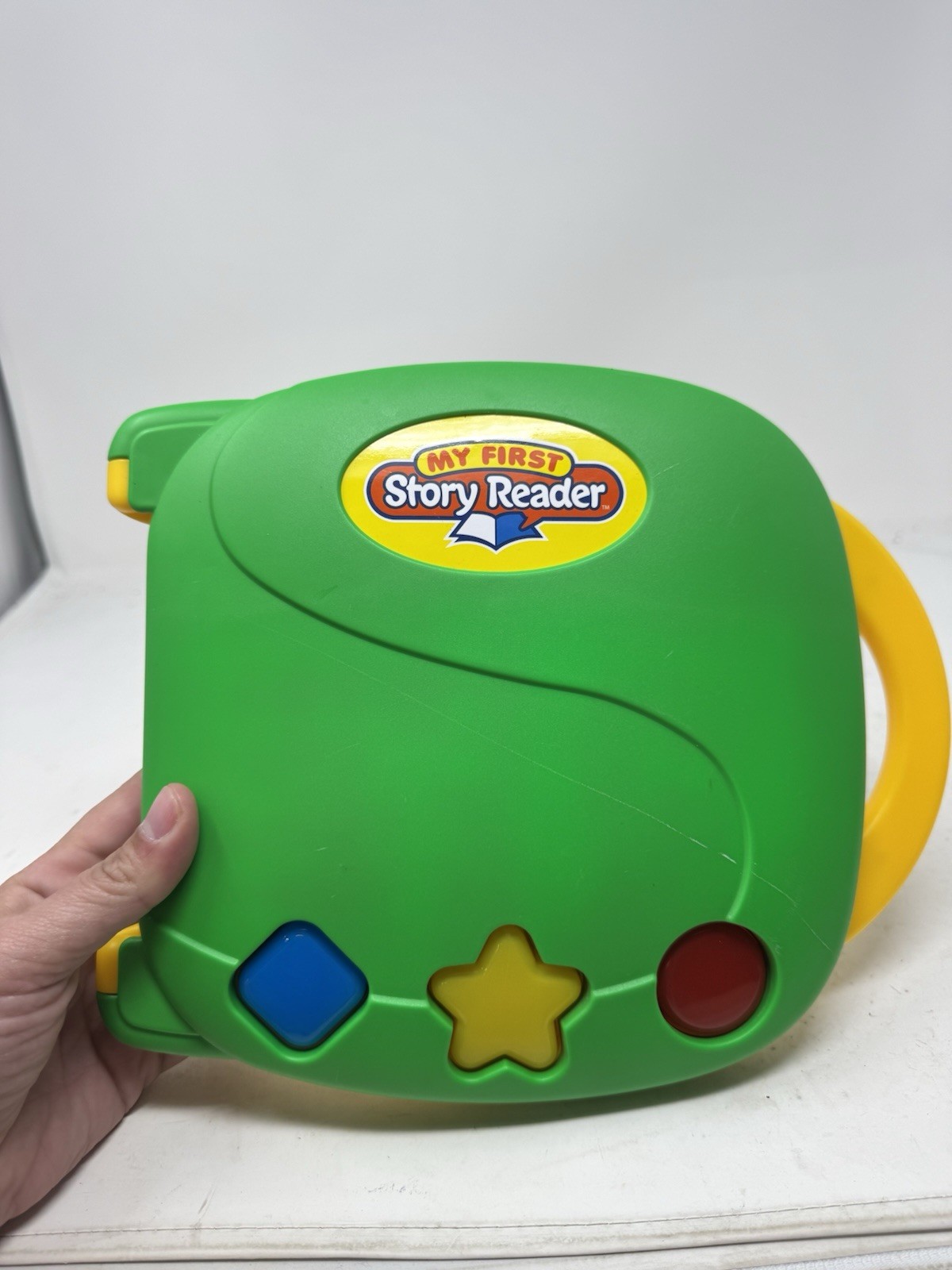 My First Story Reader with 1 Elmo Garden Interactive Books Used 2005 Green
