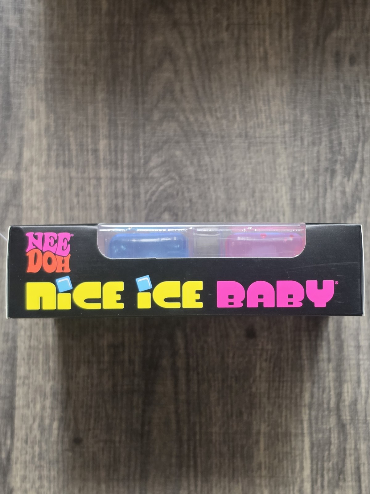NeeDoh Nice Ice Baby 4 pack, Set of Four Nee Doh Mini Nice Cube Pink Blue Purple