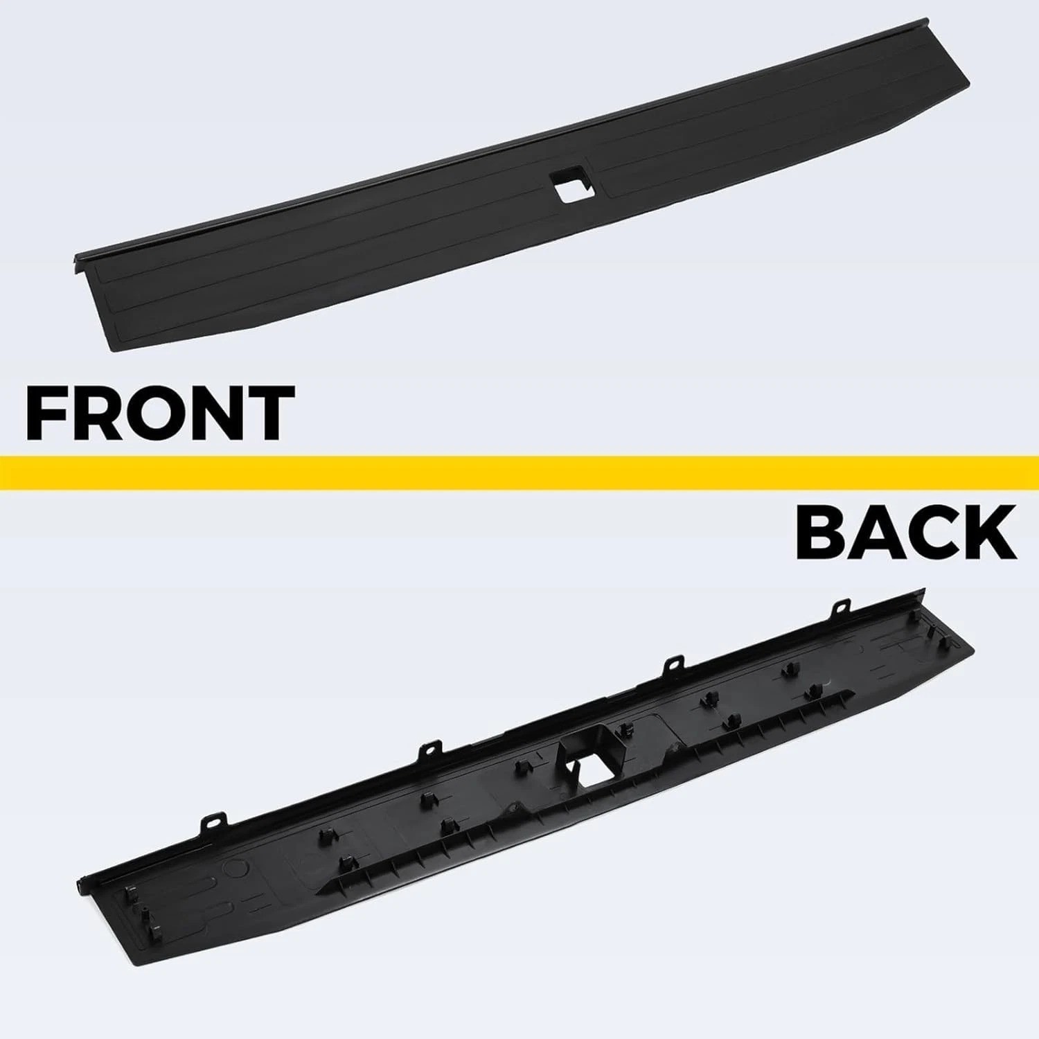 Ford F250 F350 Tailgate Molding Cap Cover Black 2017 2022 Replacement