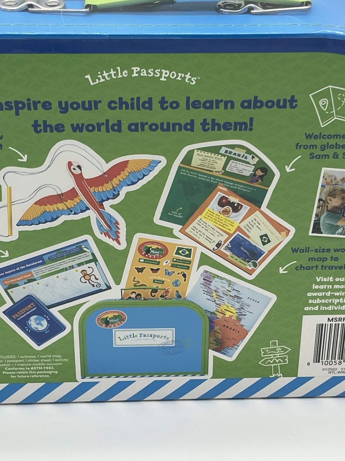 Little Passports: A Global Adventure My World Edition Kit for Ages 6-10 – Brazil