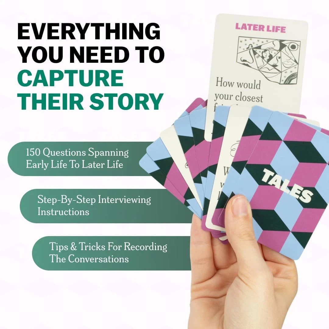 Conversation Starter Cards For Family/Couples/Life Story Card Game Board Game