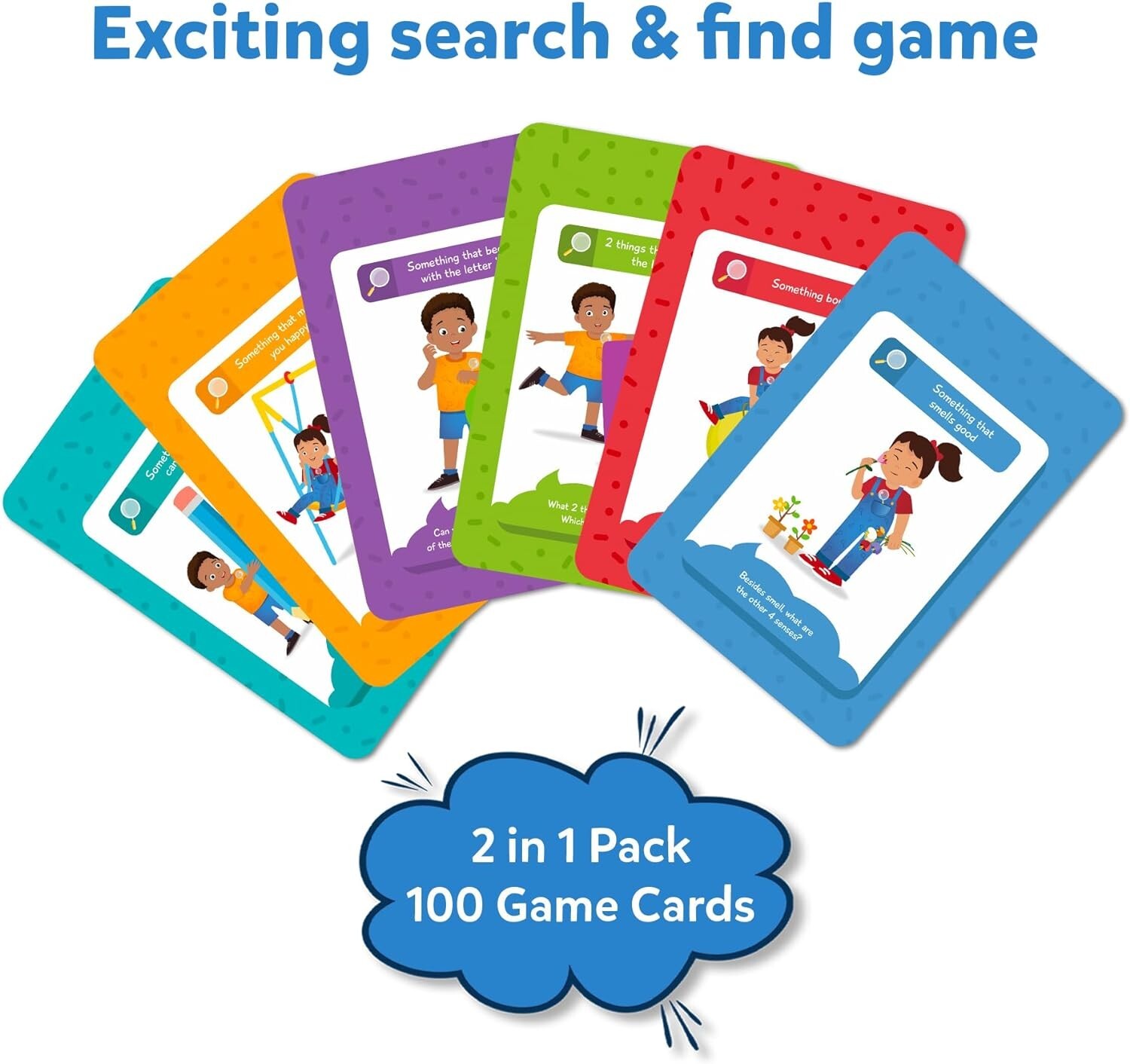 FOUND IT! Indoor Outdoor Scavenger hunt card game for kids and family fun!