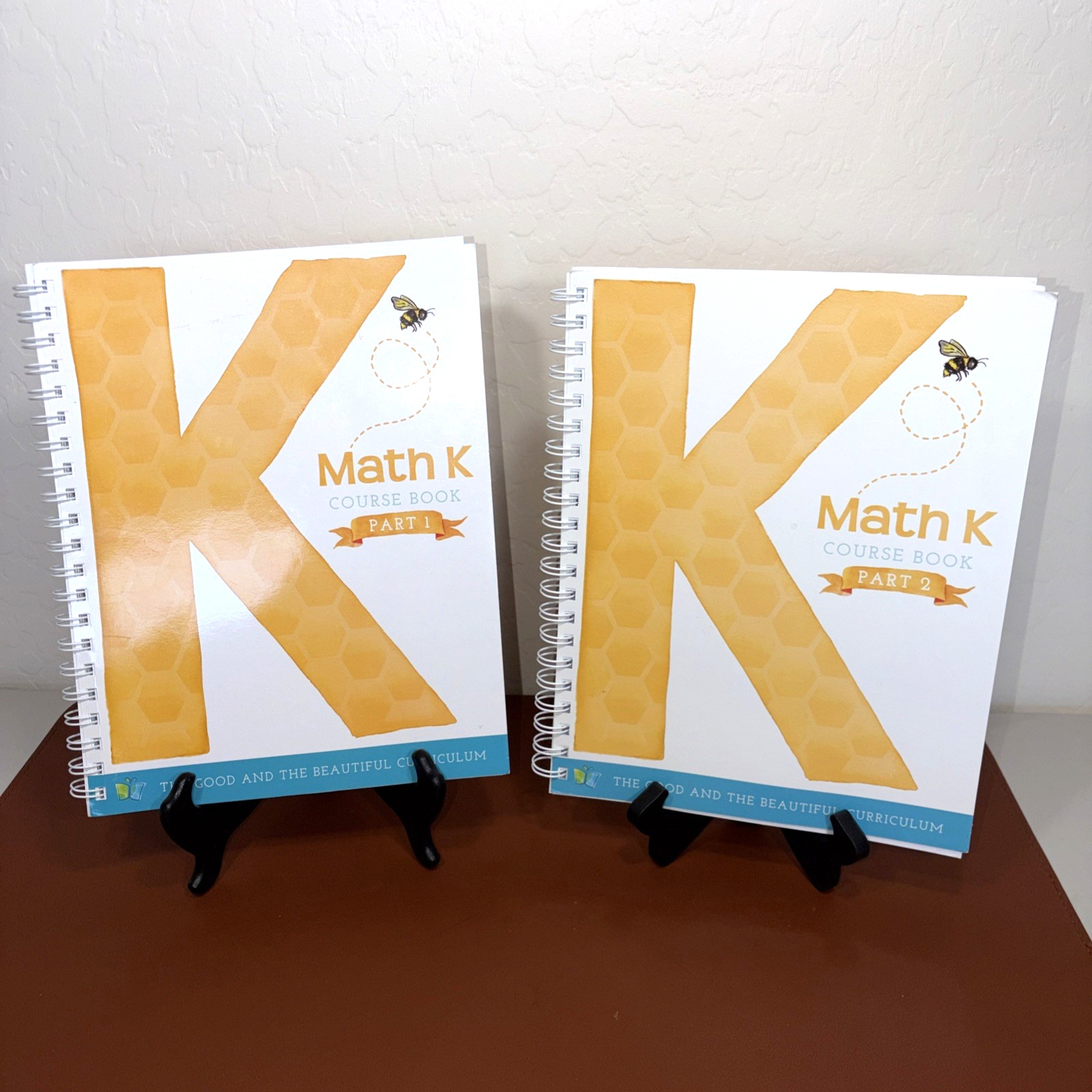 The Good and the Beautiful Math K Course Book Part 1 & 2 Bundle