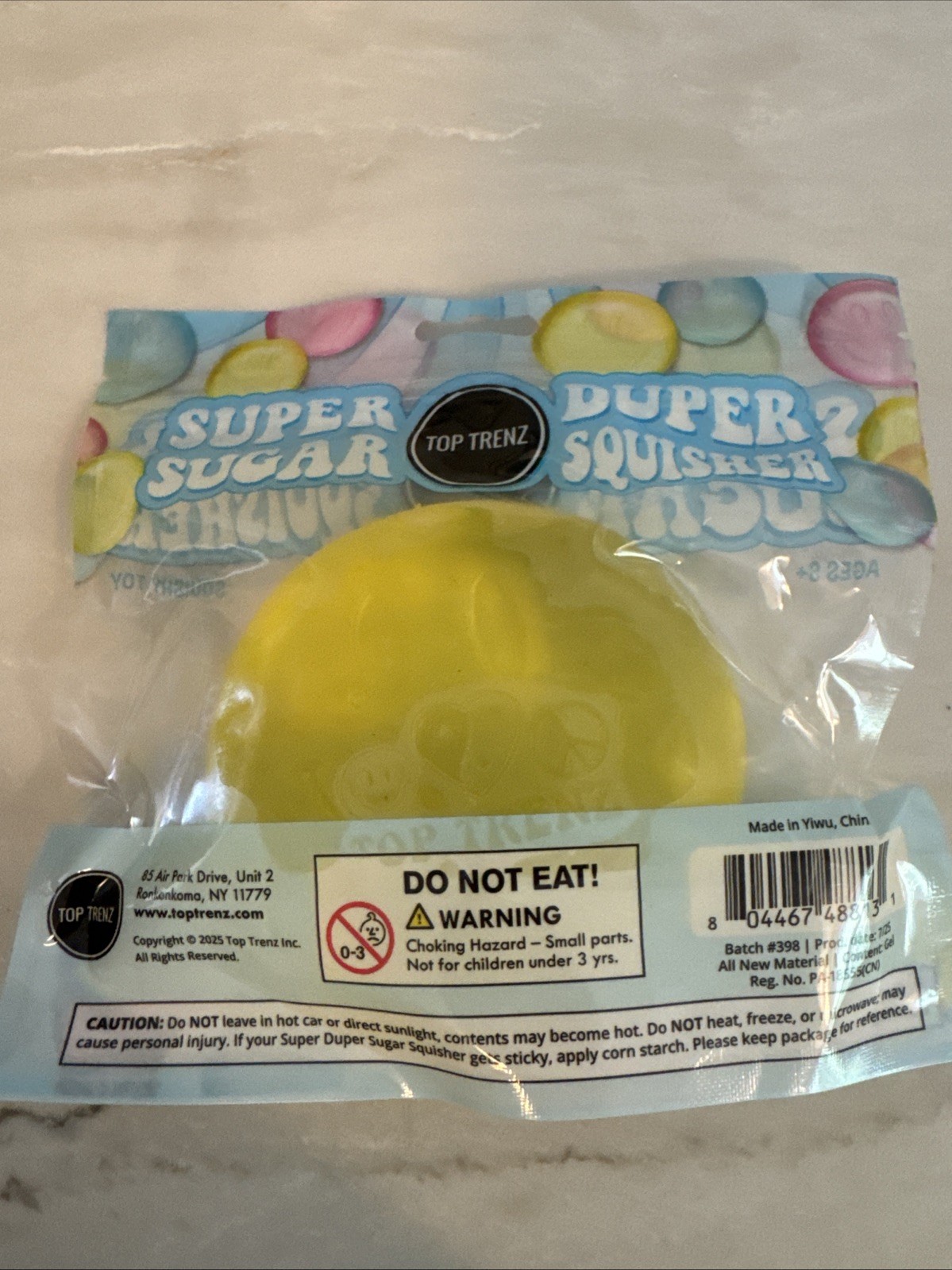 VIRAL Top Trenz Super Duper Sugar Squisher! Happy Face 🙂