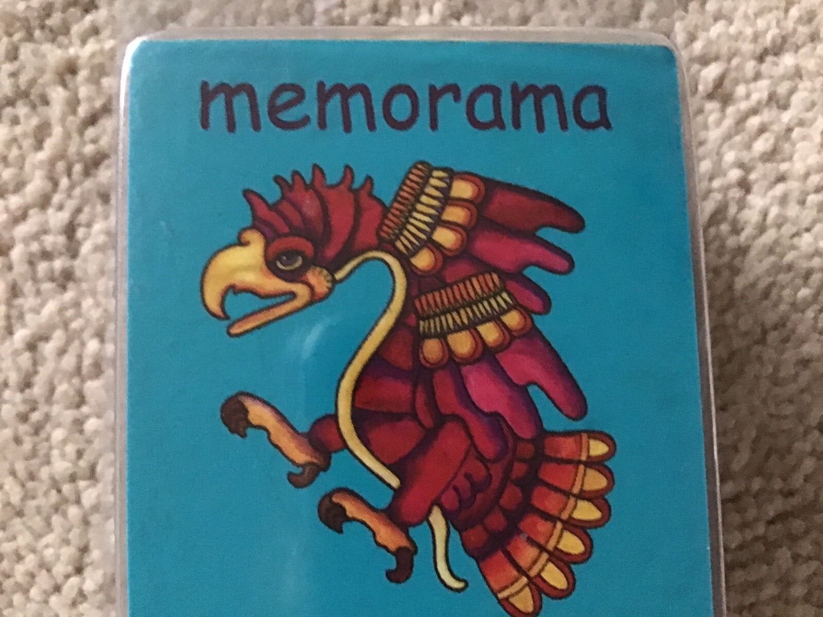 Memorama Animals of Pre-Hispanic Mexico 64 Cards Memory Matching Game in Case