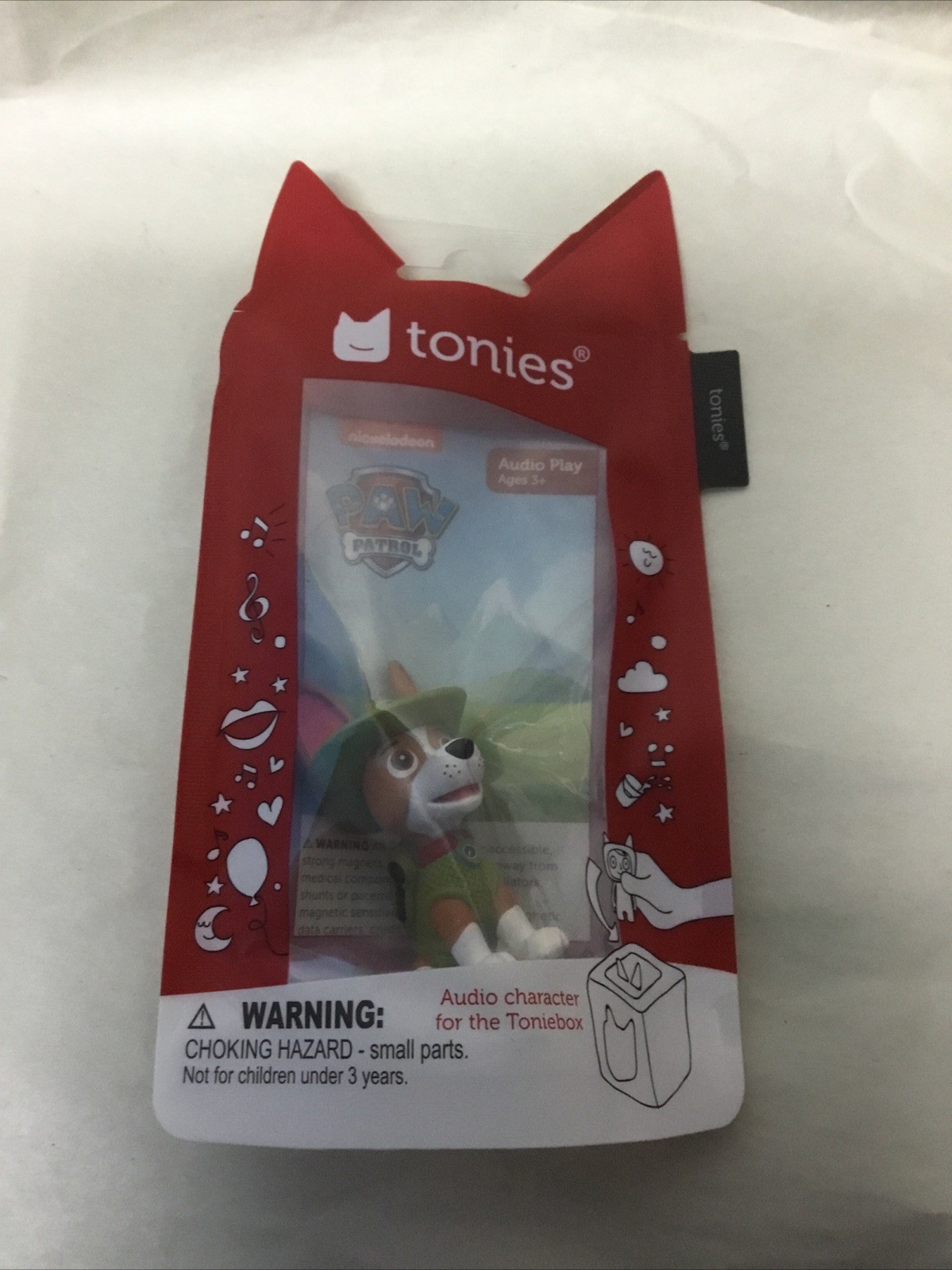 Tonies Paw Patrol Tracker Audio Figure for Toniebox Story, Music Play NEW