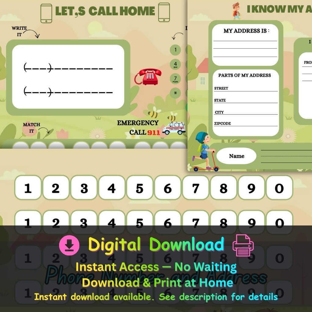 Weather & Seasons Activities for Kids – Printable worksheets