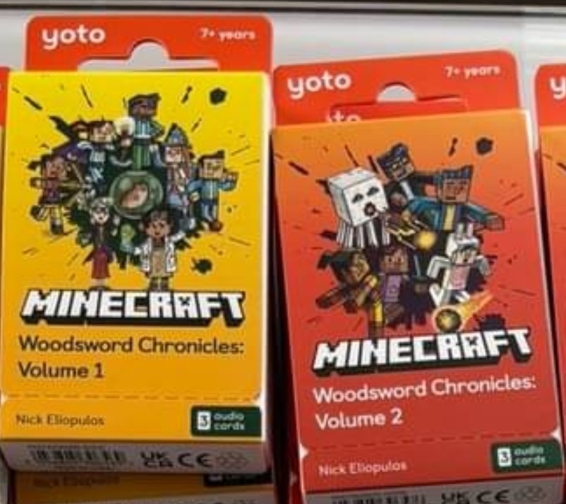 Minecraft Volume 1 And 2 Yoto Card Bundle