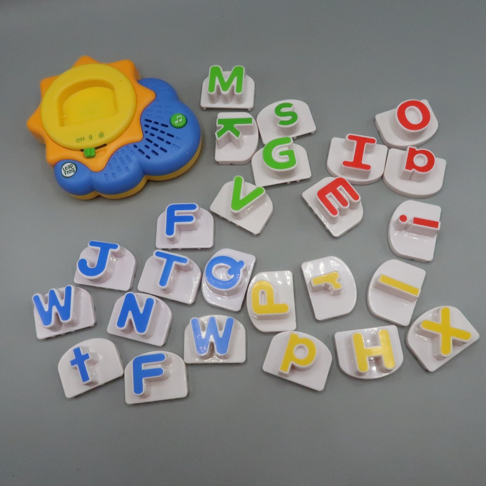 LEAPFROG Sunshine Fridge Phonics Magnetic Alphabet Letters Works not complete